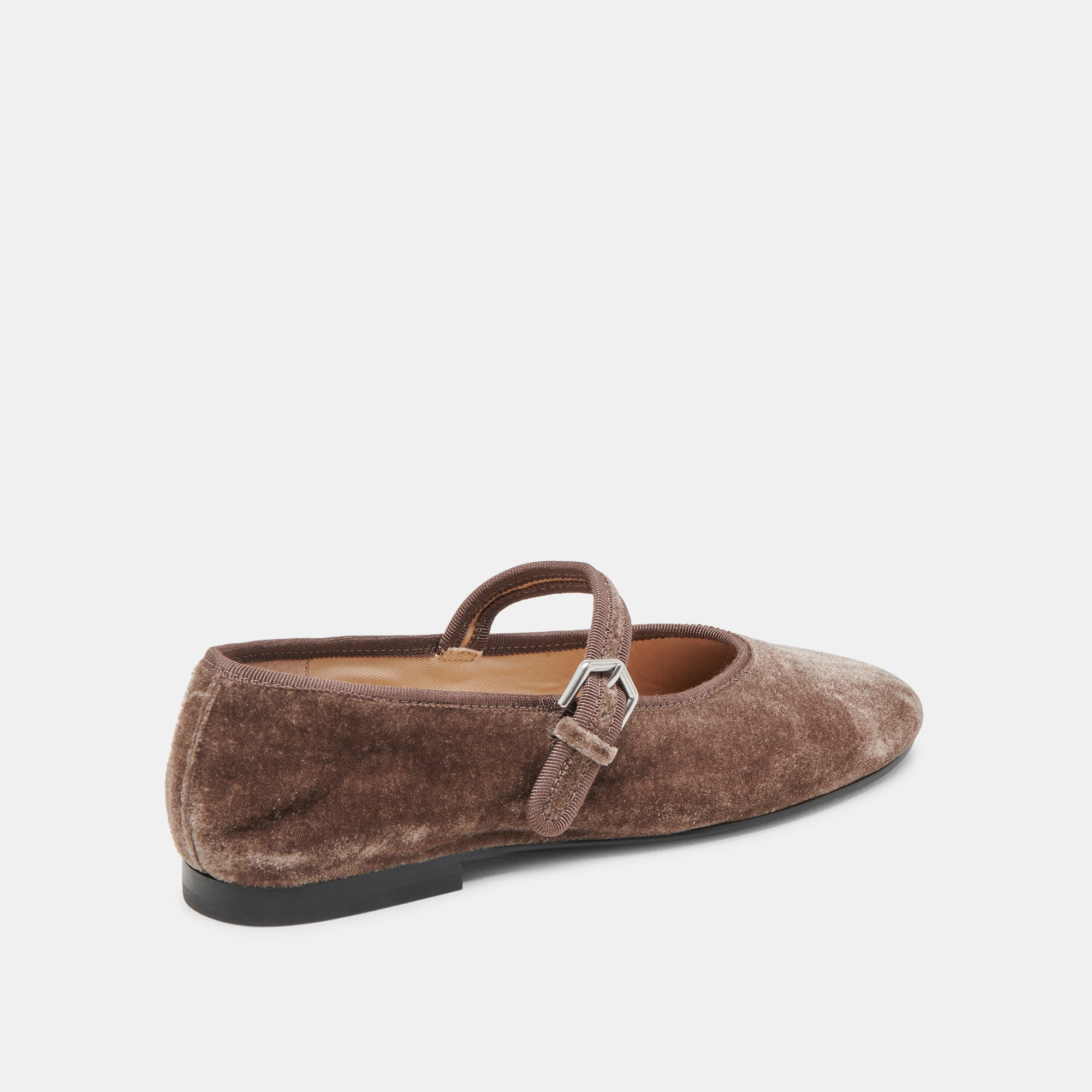 ROSLYN BALLET FLATS SMOKE VELVET - Image 3