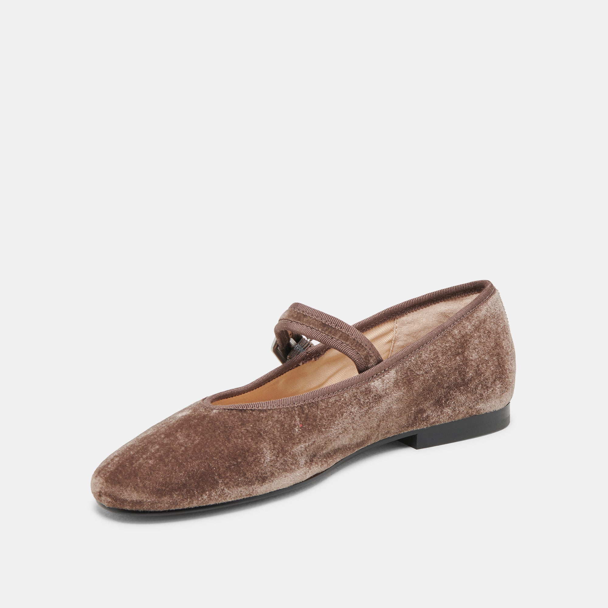 ROSLYN BALLET FLATS SMOKE VELVET - Image 4