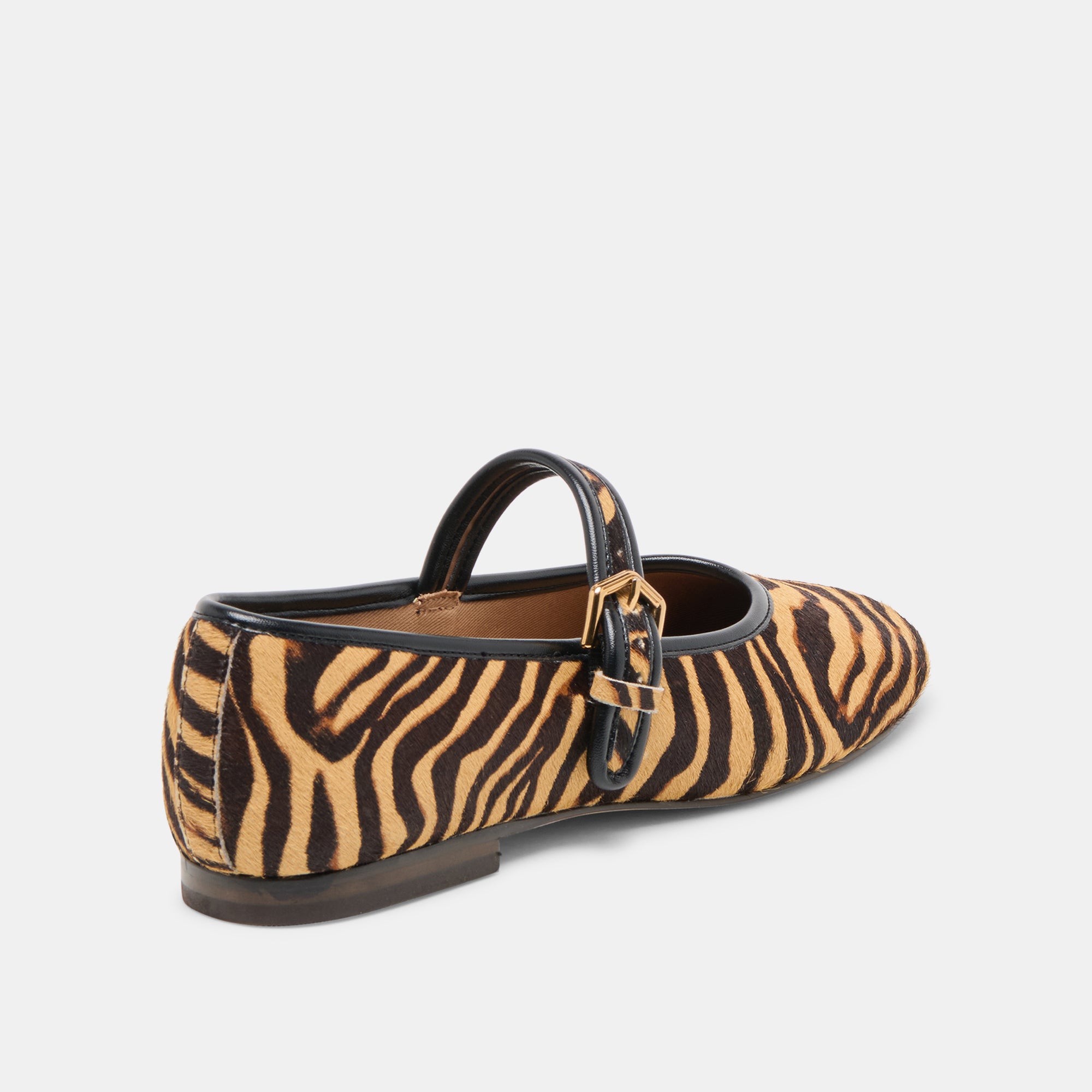 ROSLYN BALLET FLATS TIGER CALF HAIR - Image 5