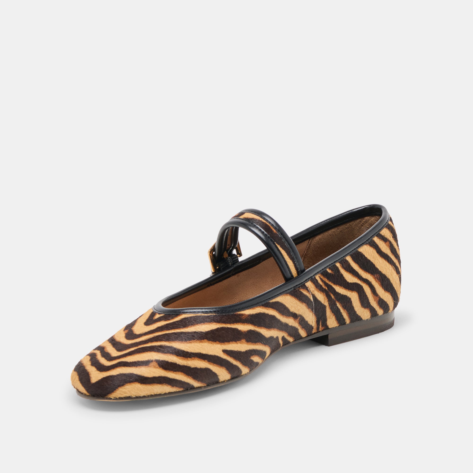 ROSLYN BALLET FLATS TIGER CALF HAIR - Image 6