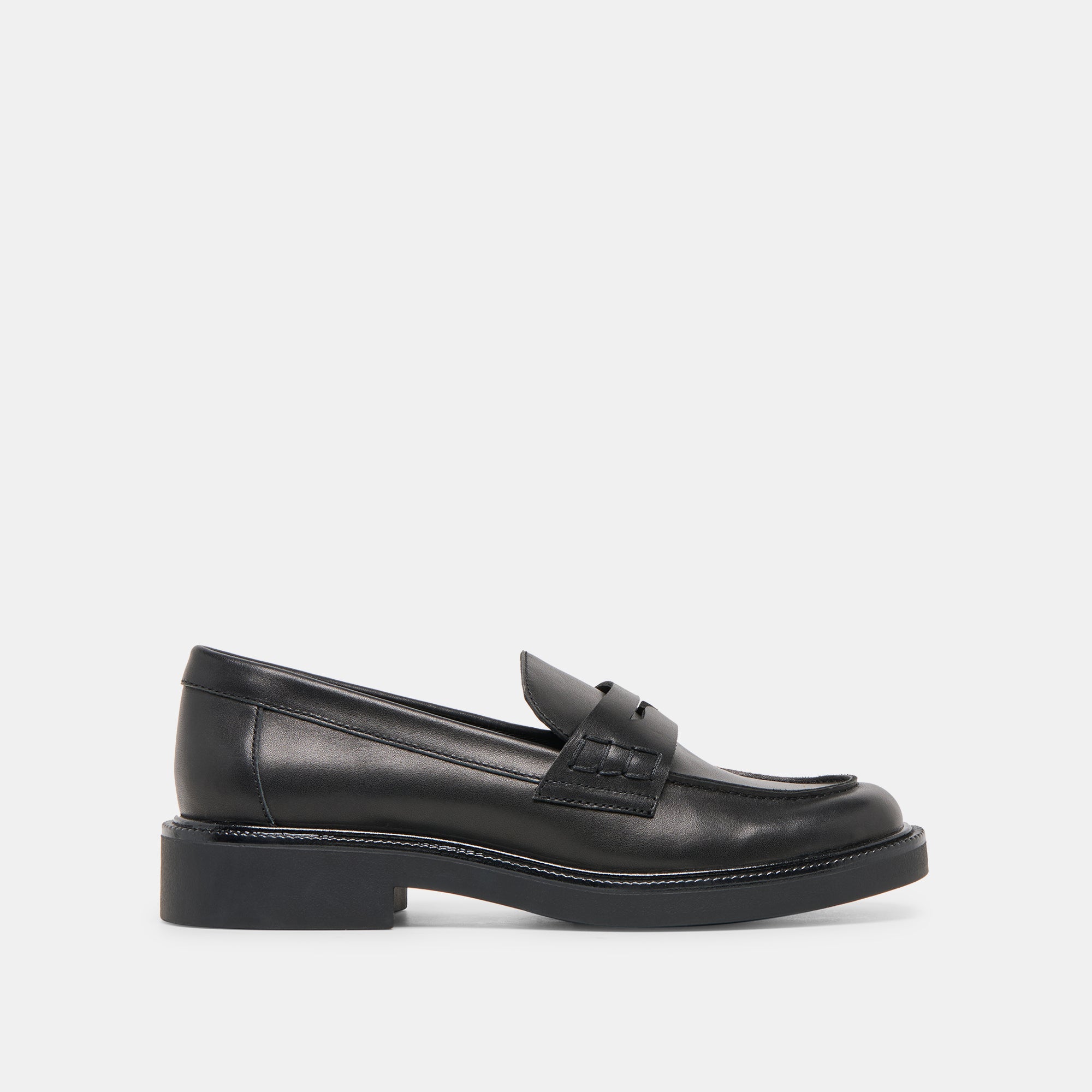 TIGGY LOAFERS BLACK LEATHER