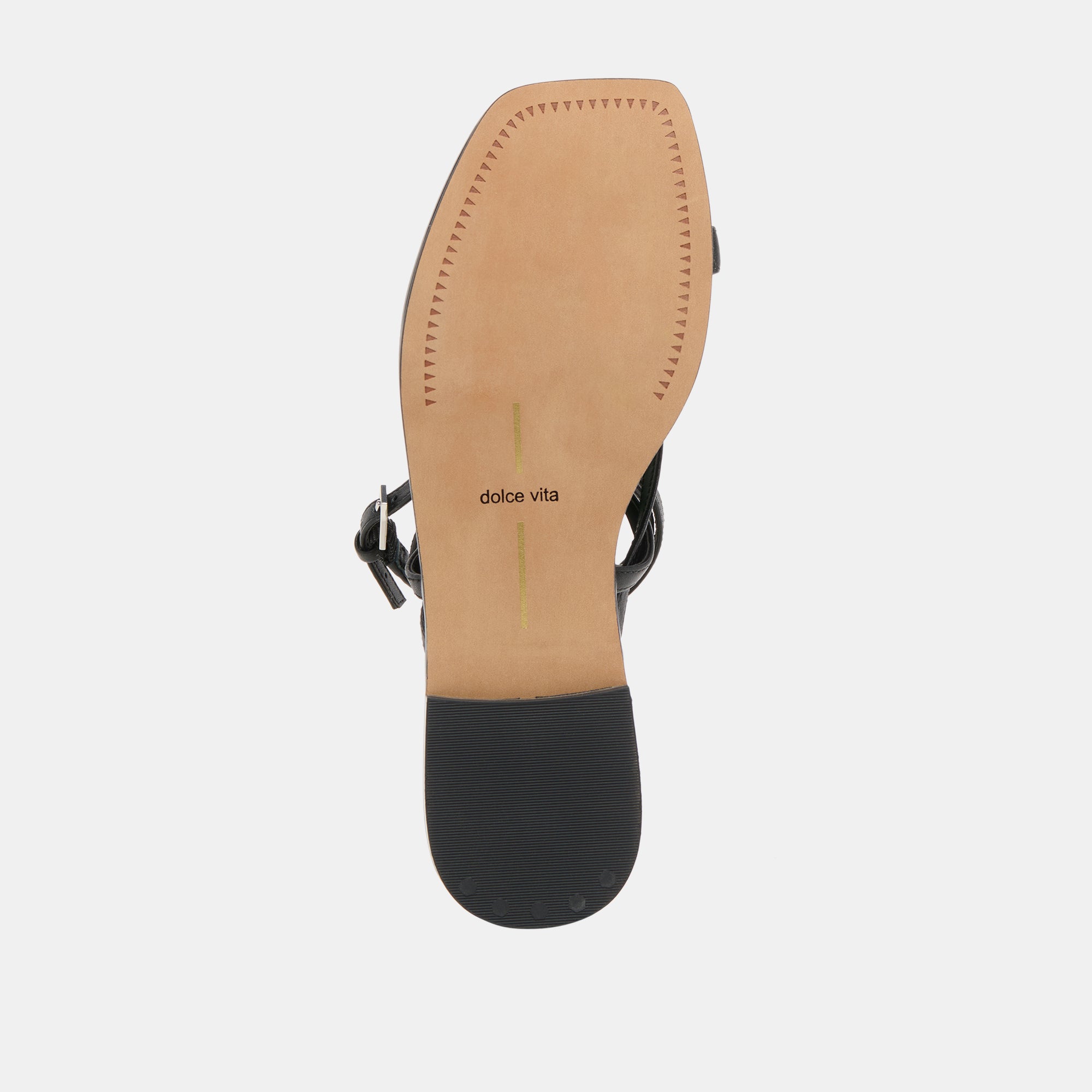 TYRICE SANDALS BLACK LEATHER - Image 11