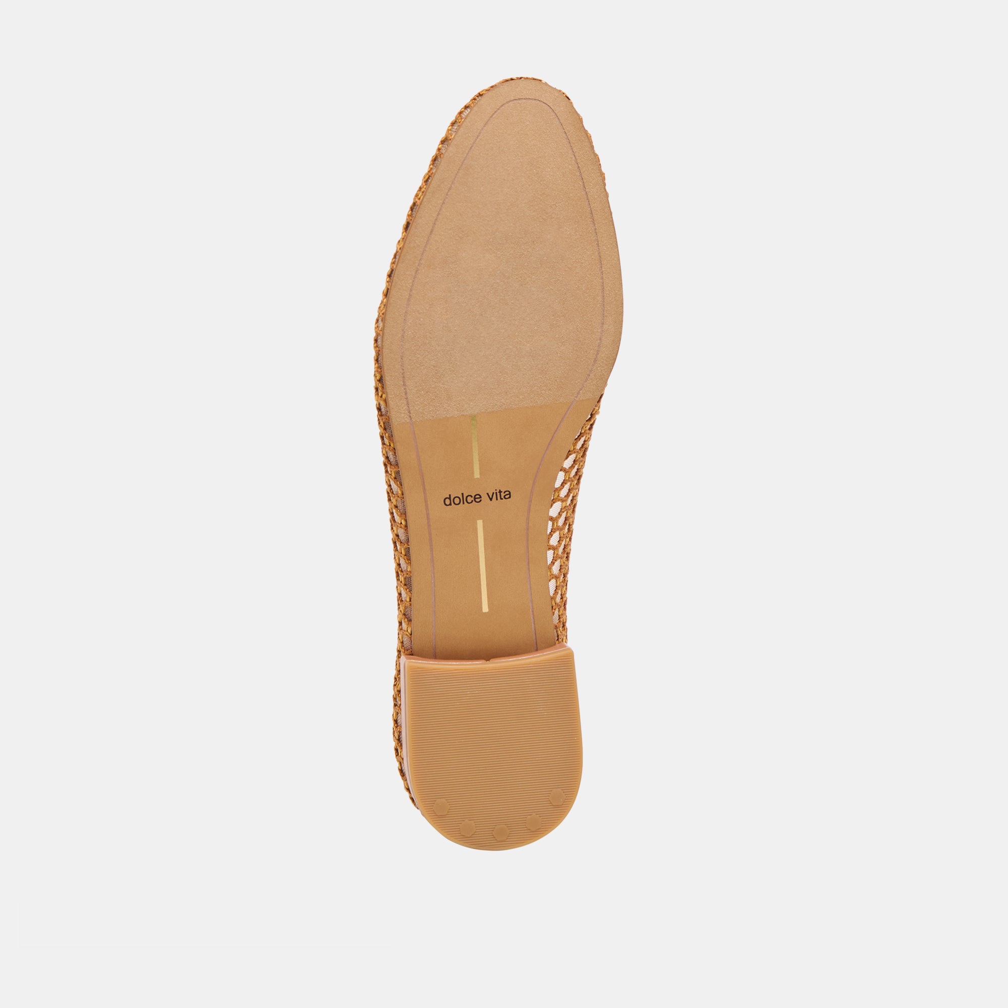 ULICIA BALLET FLATS CORAL WOVEN MESH - Image 9