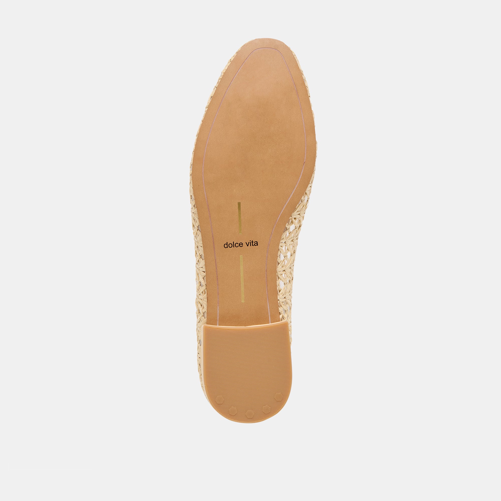 ULICIA BALLET FLATS LT NATURAL CROSS HATCH RAFFIA - Image 11