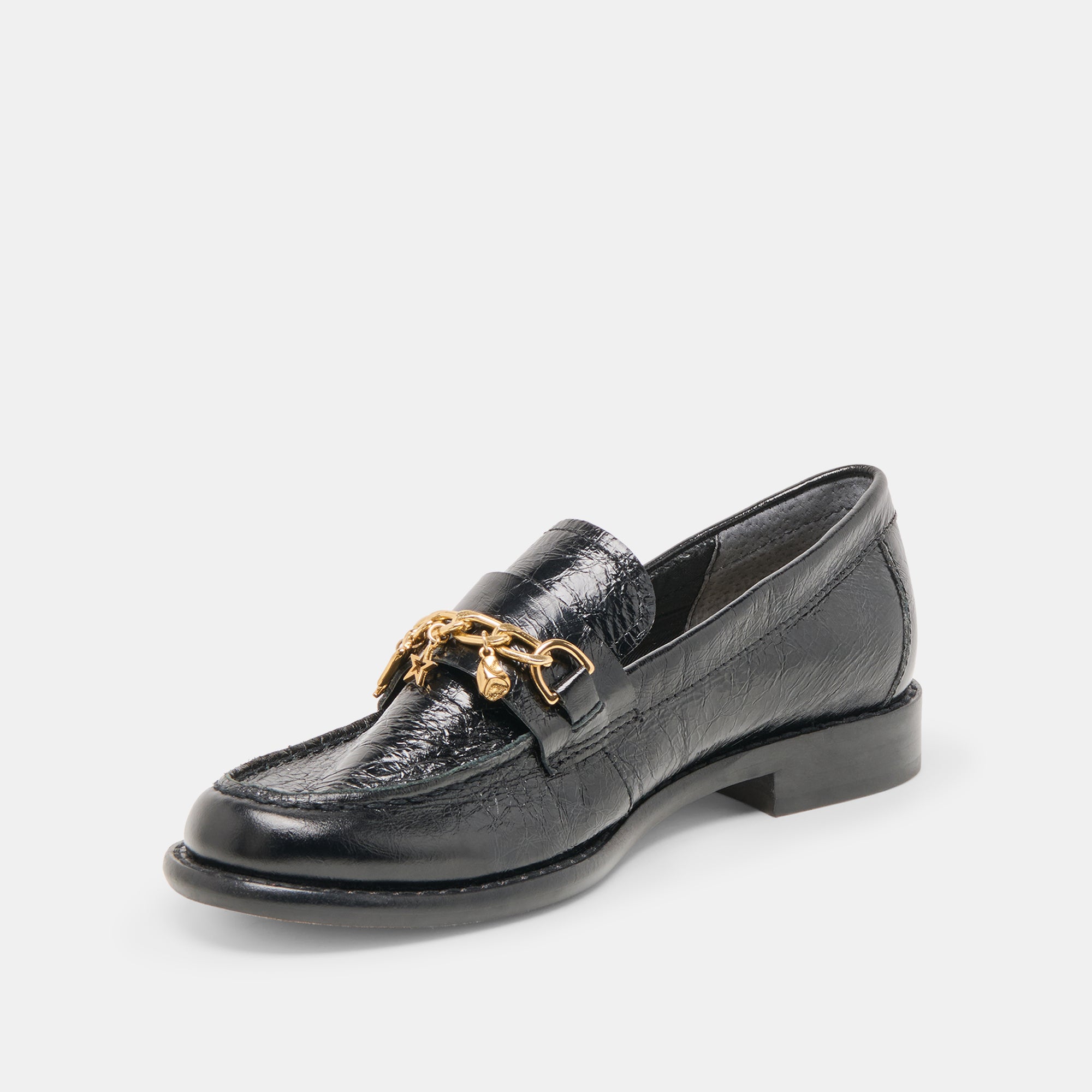 WAYLEN LOAFERS MIDNIGHT CRINKLE PATENT - Image 7