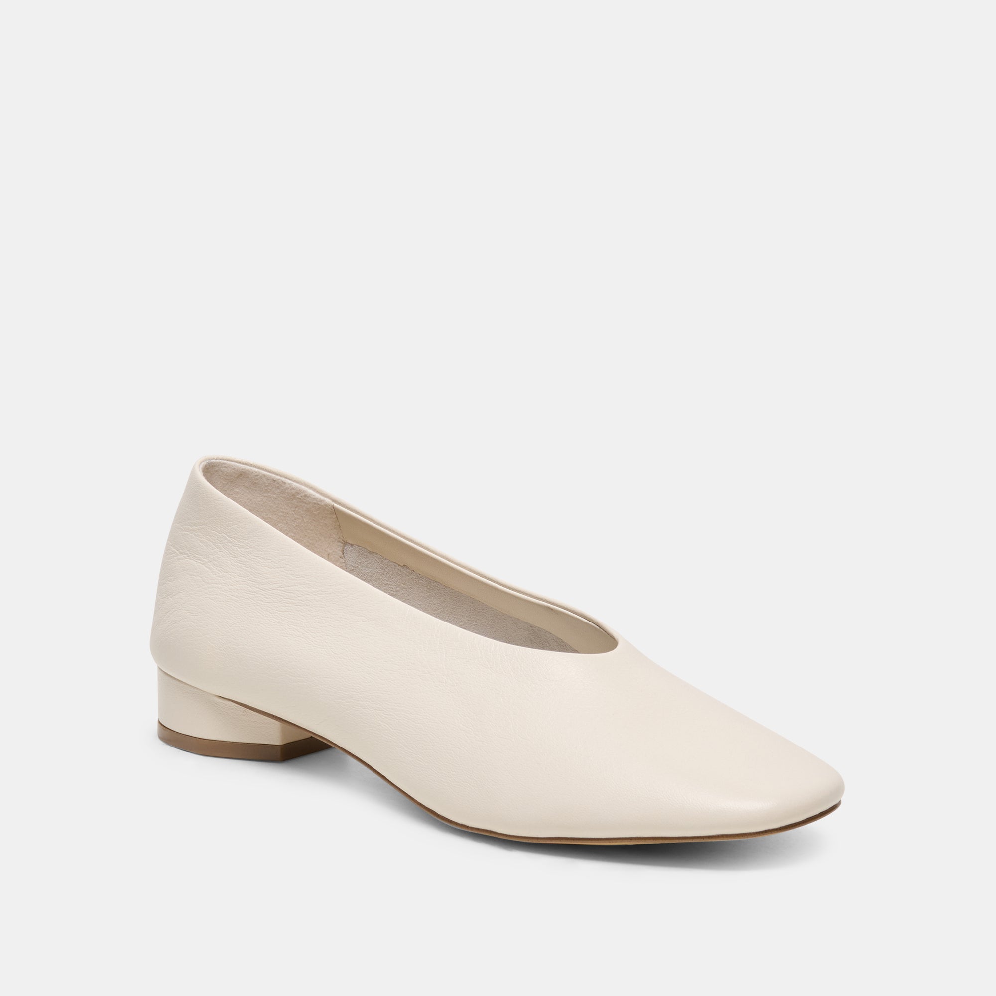 ANDEY BALLET FLATS BONE LEATHER - Image 2
