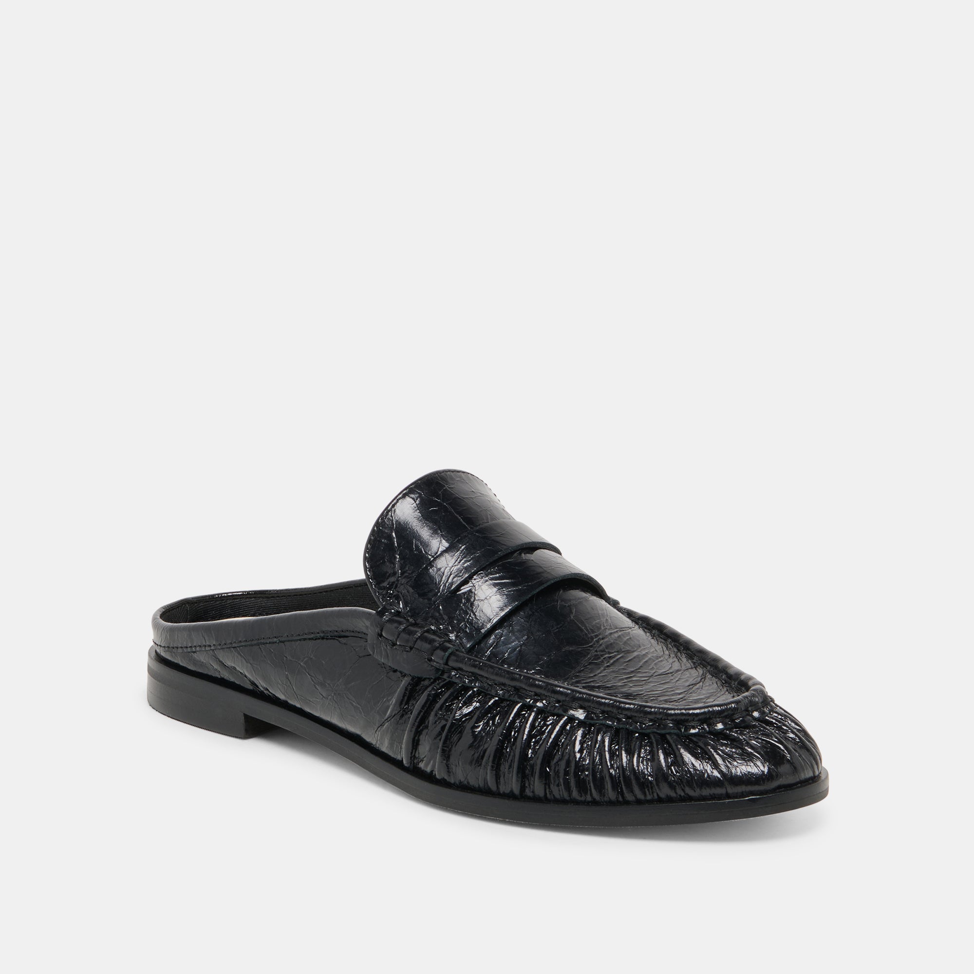 BETZY LOAFERS MIDNIGHT CRINKLE PATENT - Image 2