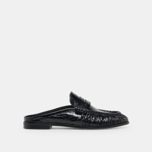 BETZY LOAFERS MIDNIGHT CRINKLE PATENT