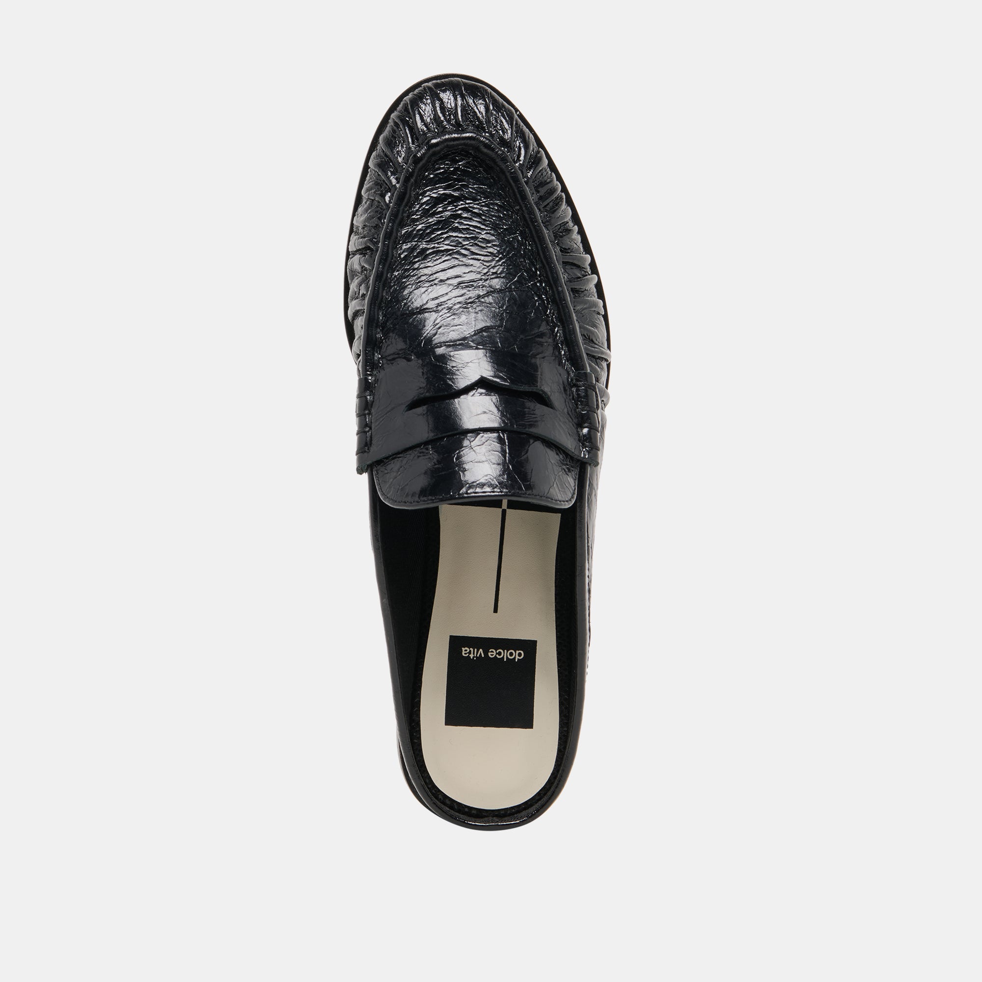 BETZY LOAFERS MIDNIGHT CRINKLE PATENT - Image 8