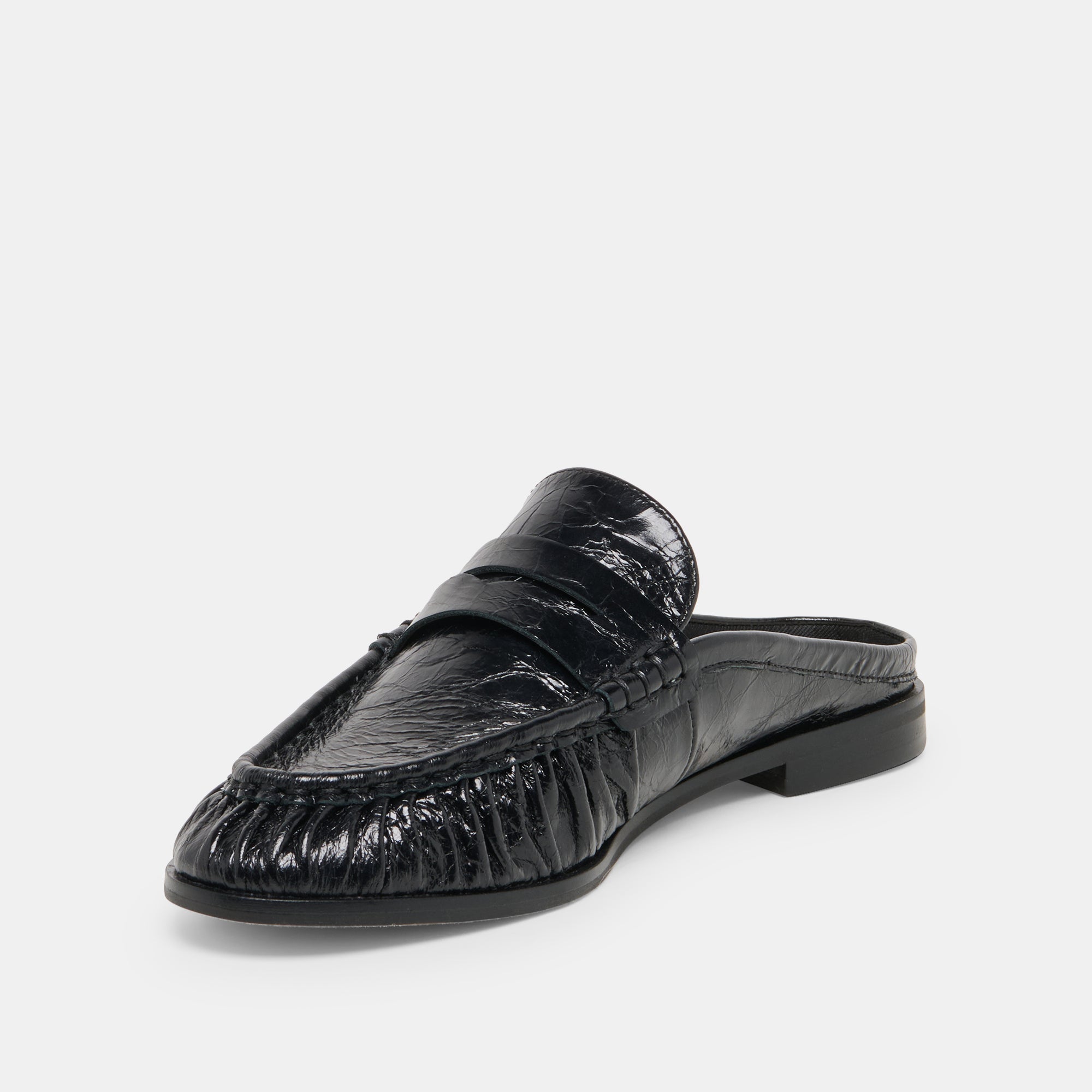 BETZY LOAFERS MIDNIGHT CRINKLE PATENT - Image 4