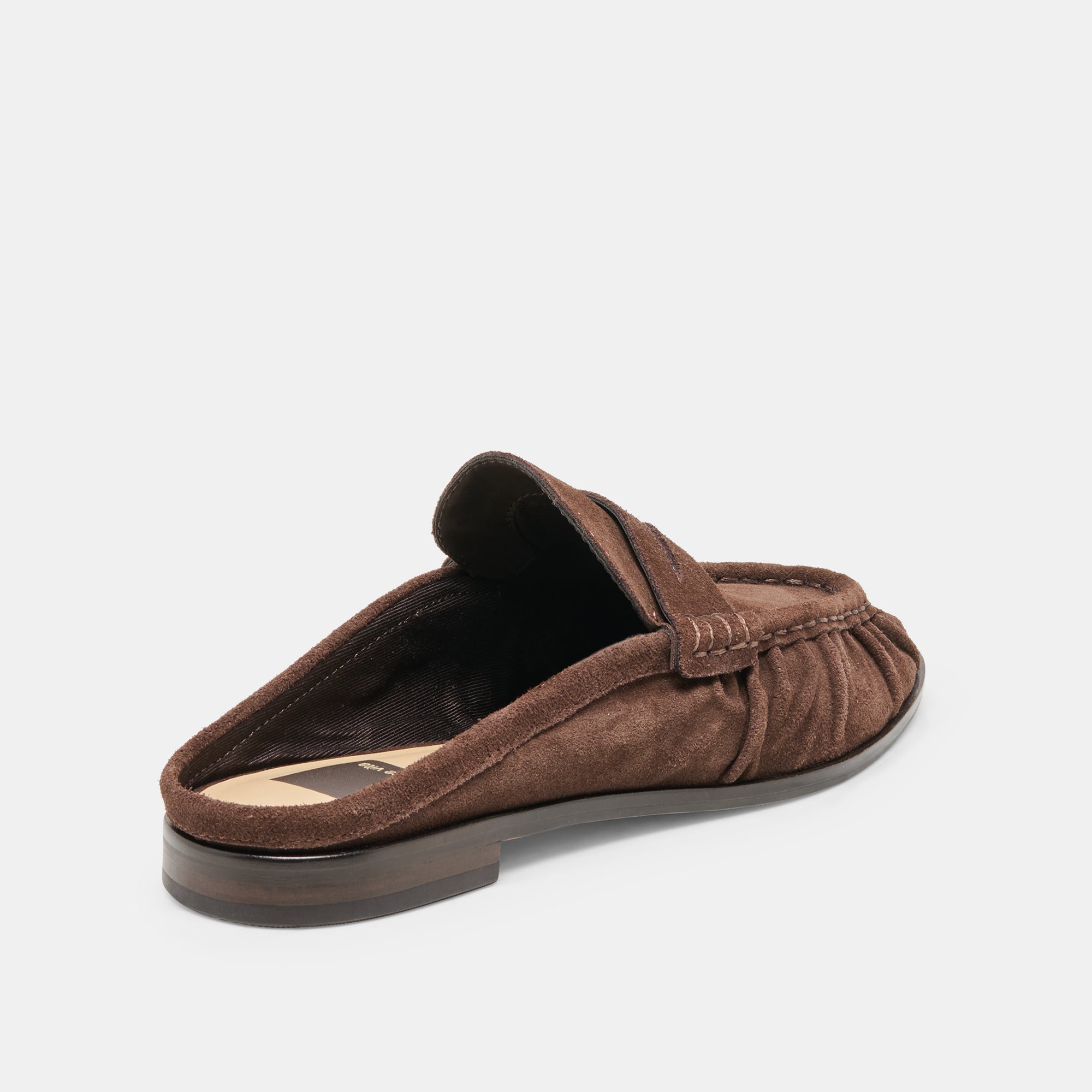 BETZY LOAFERS DK BROWN SUEDE - Image 3