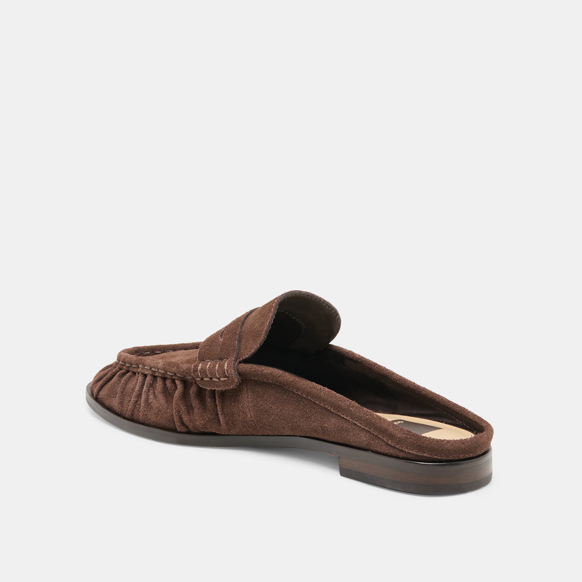 BETZY LOAFERS DK BROWN SUEDE - Image 5