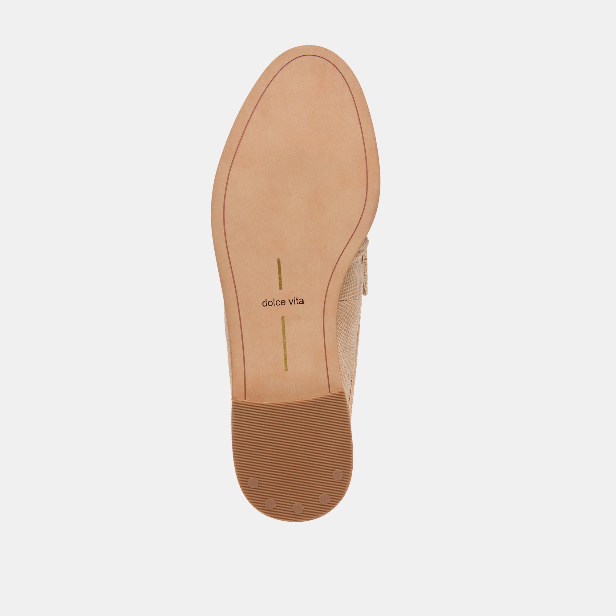 BETZY LOAFERS LATTE EMBOSSED SUEDE - Image 9