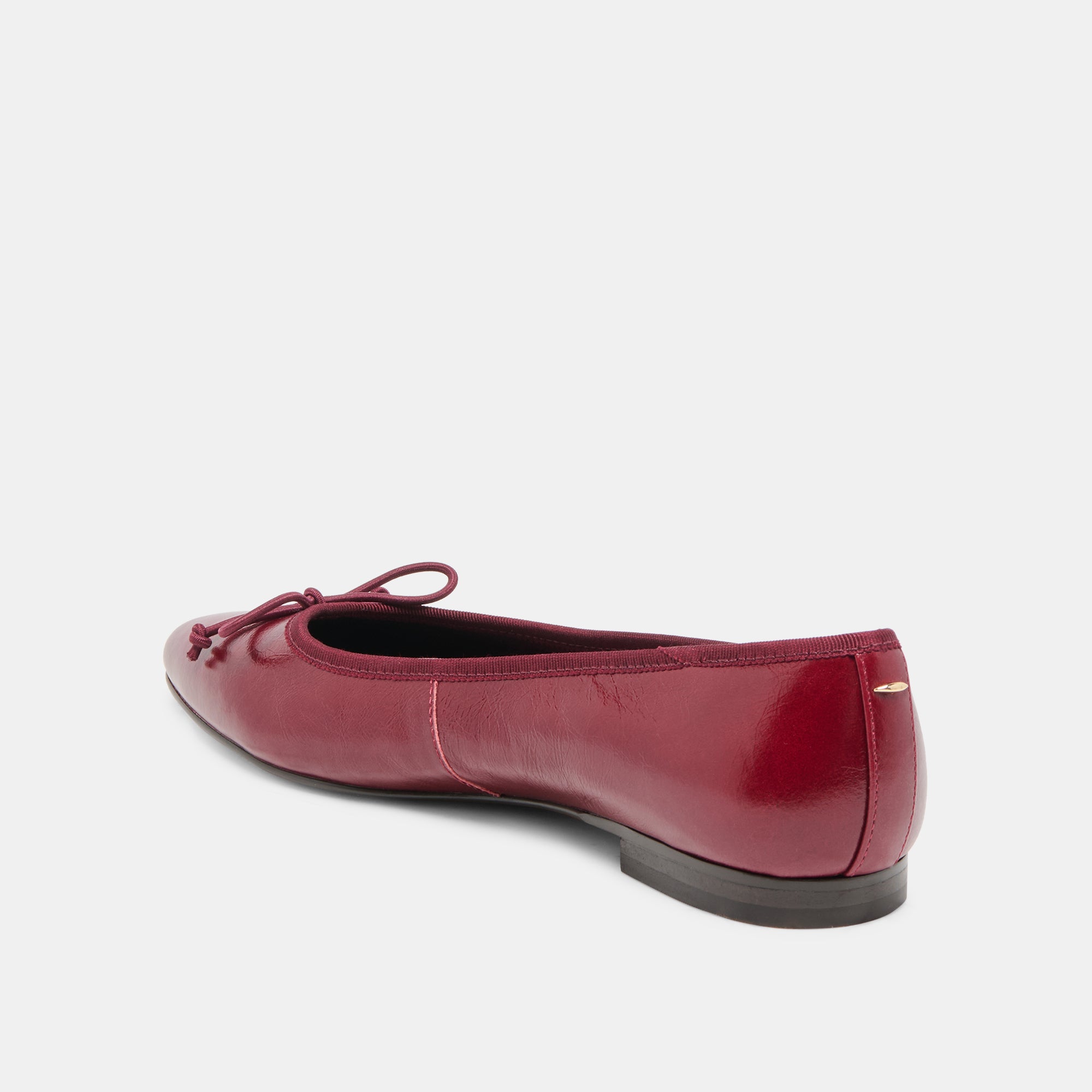 CELIO BALLET FLATS GARNET LEATHER - Image 5