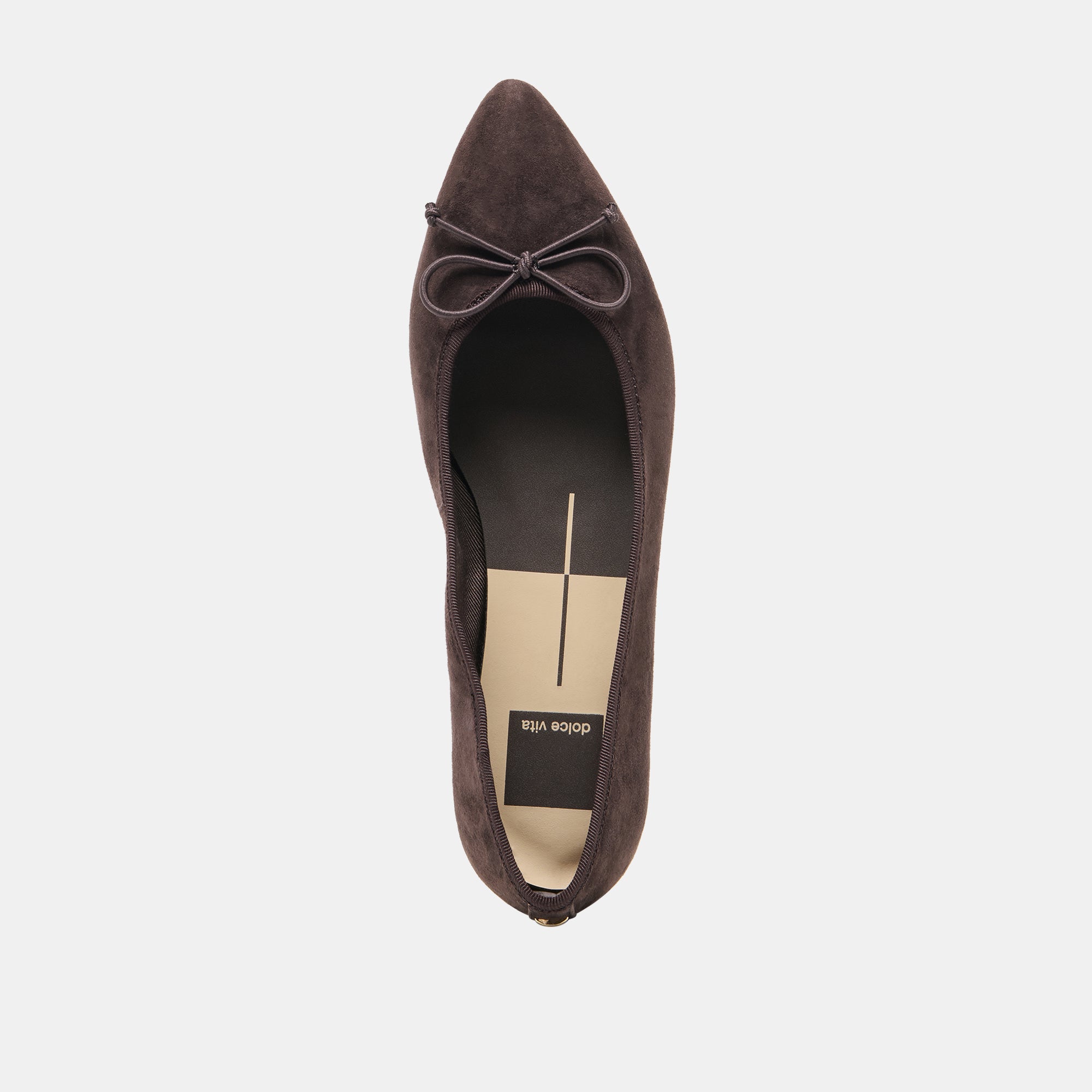 CELIO BALLET FLATS WALNUT SUEDE - Image 8