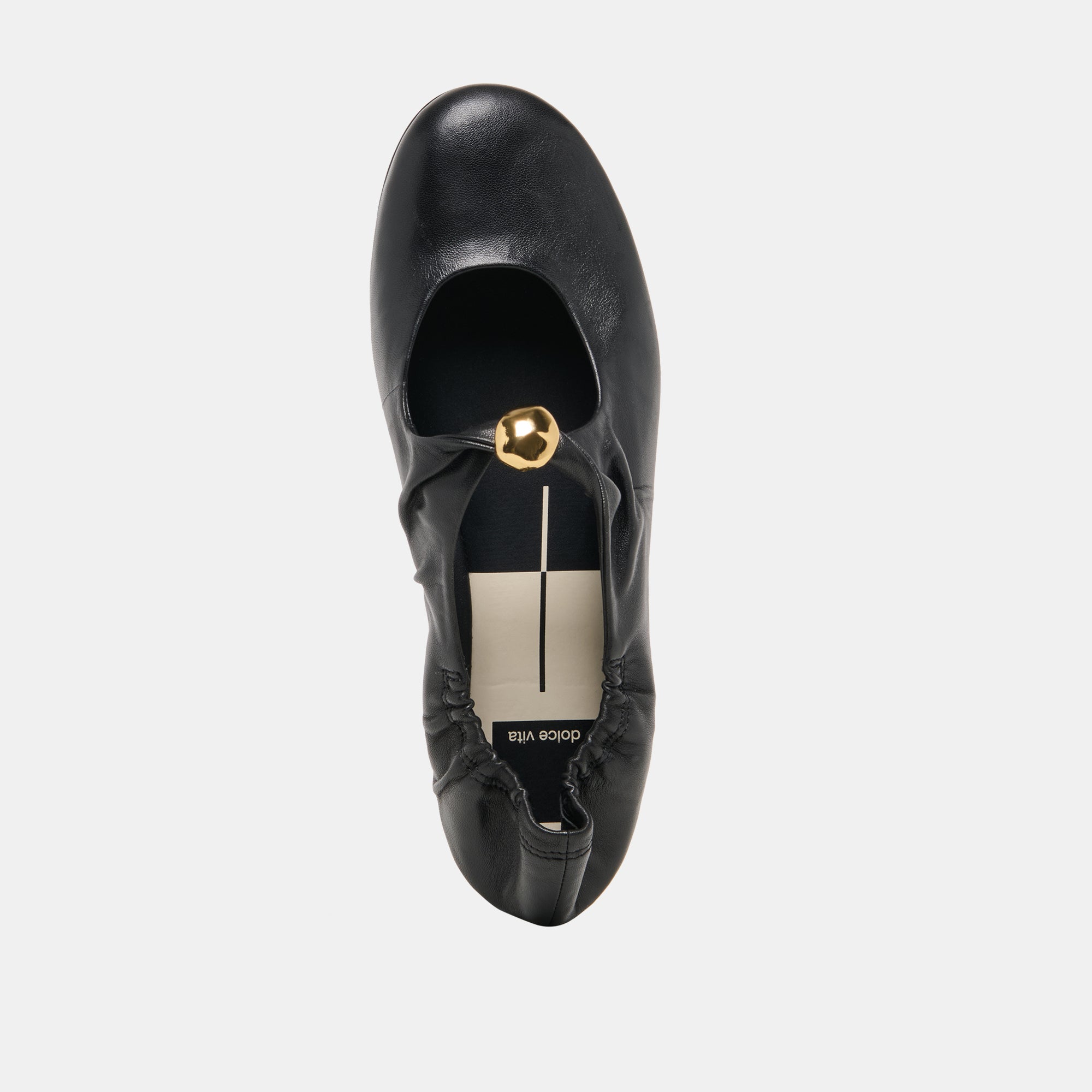 CORNEL FLATS BLACK LEATHER - Image 10