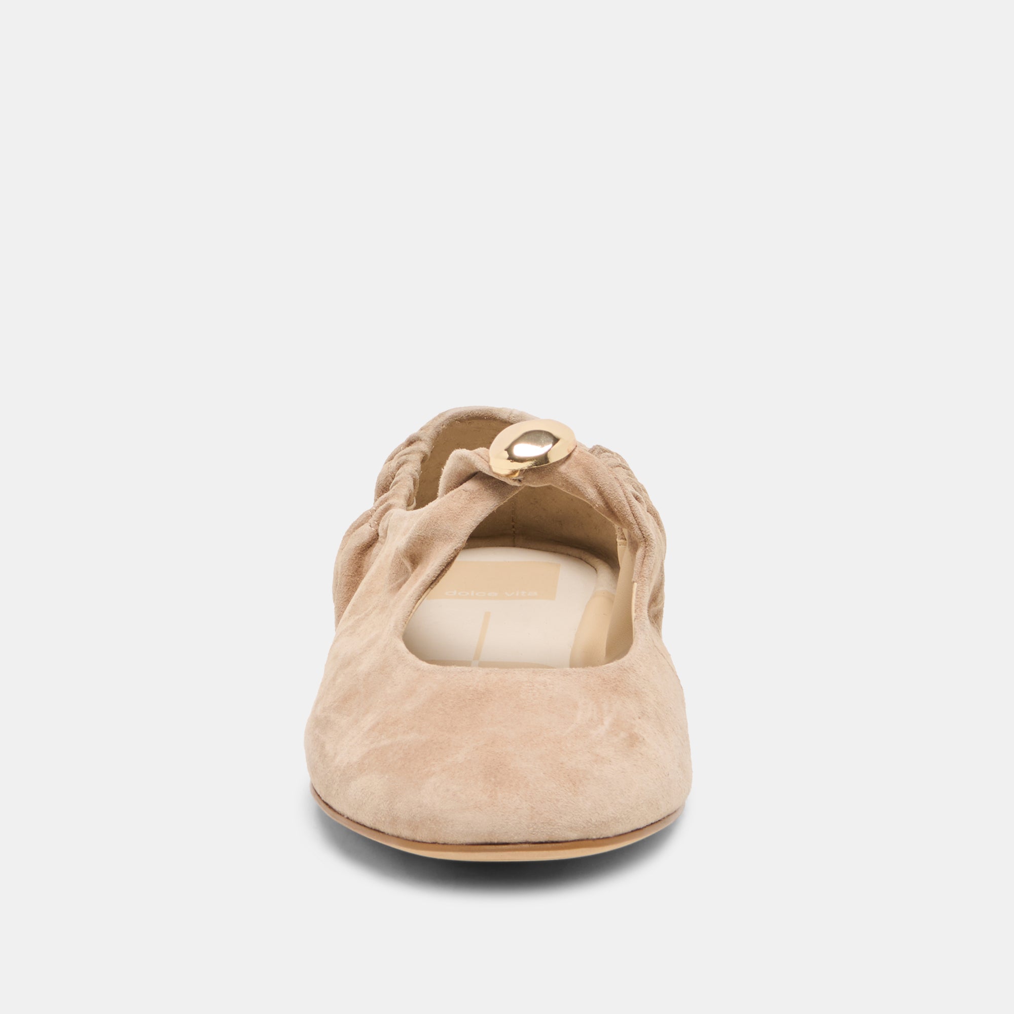 CORNEL FLATS CAMEL SUEDE - Image 9