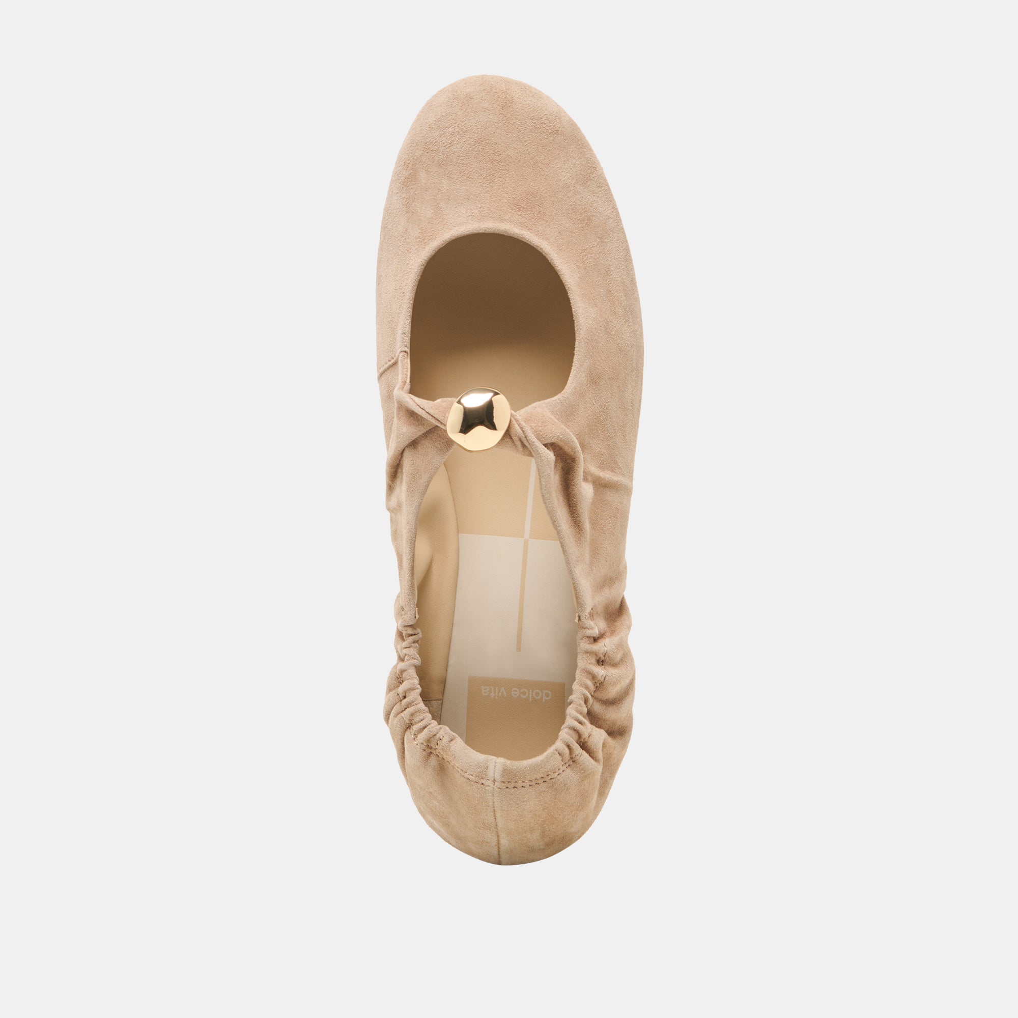 CORNEL FLATS CAMEL SUEDE - Image 11
