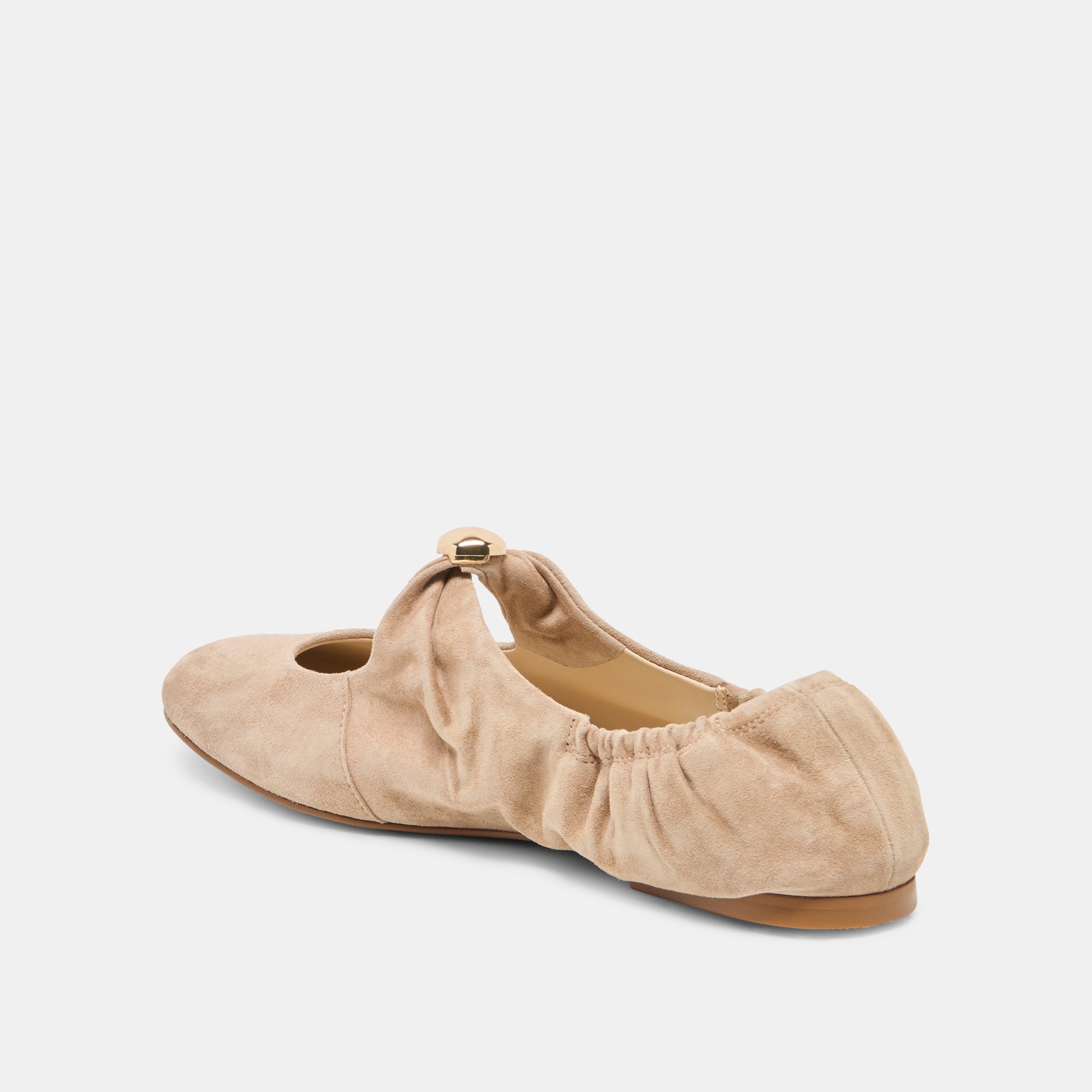 CORNEL FLATS CAMEL SUEDE - Image 8