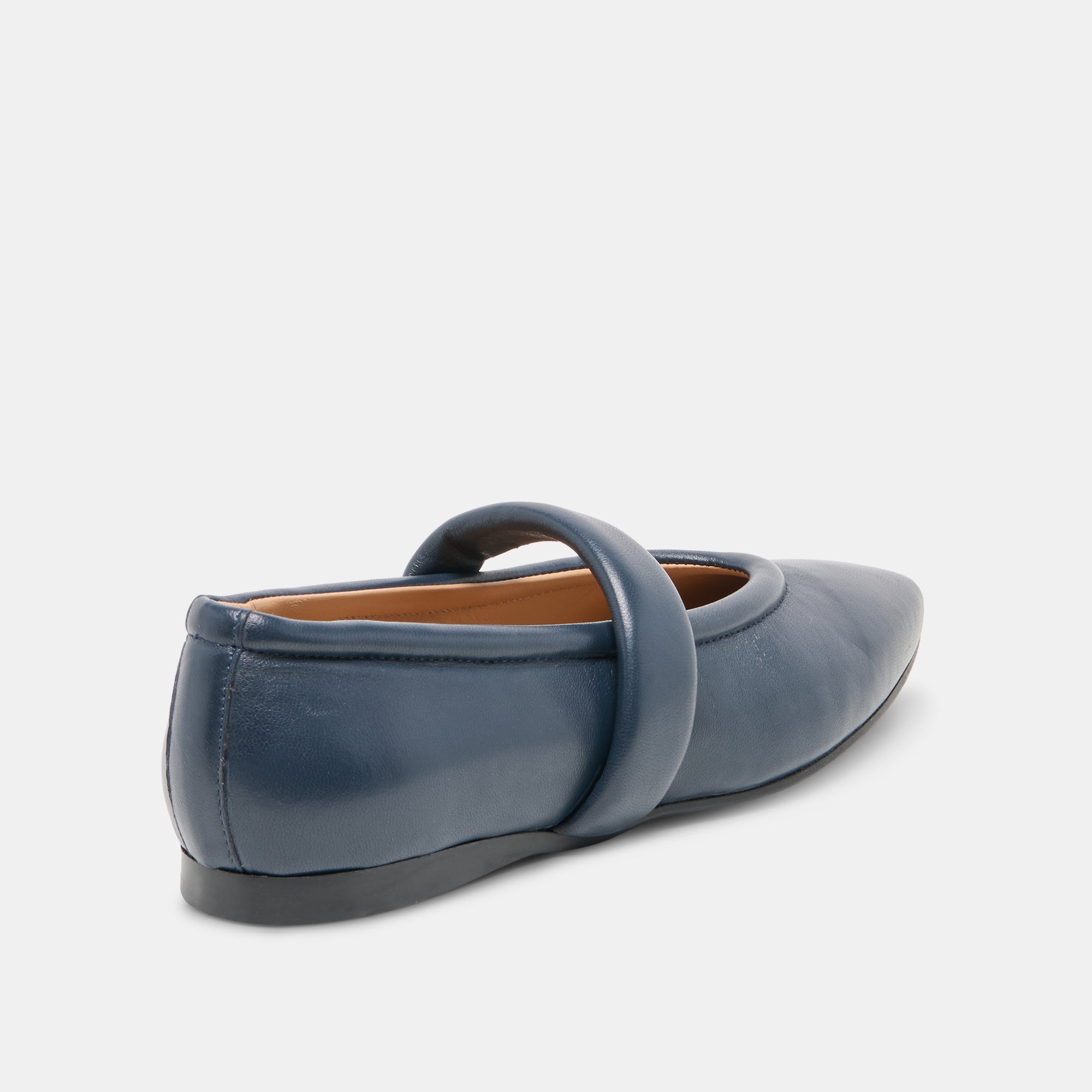 FERA BALLET FLATS NAVY LEATHER - Image 3