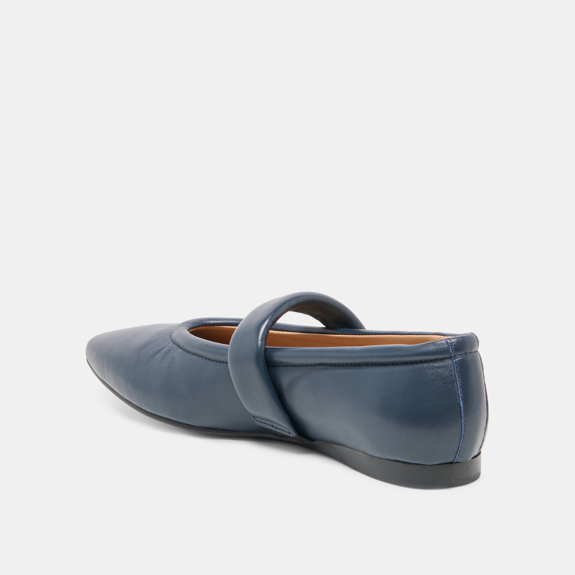 FERA BALLET FLATS NAVY LEATHER - Image 5