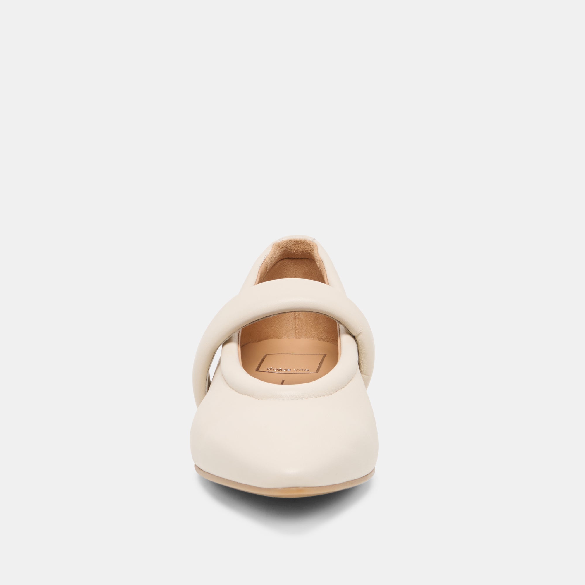 FERA BALLET FLATS OFF WHITE LEATHER - Image 6
