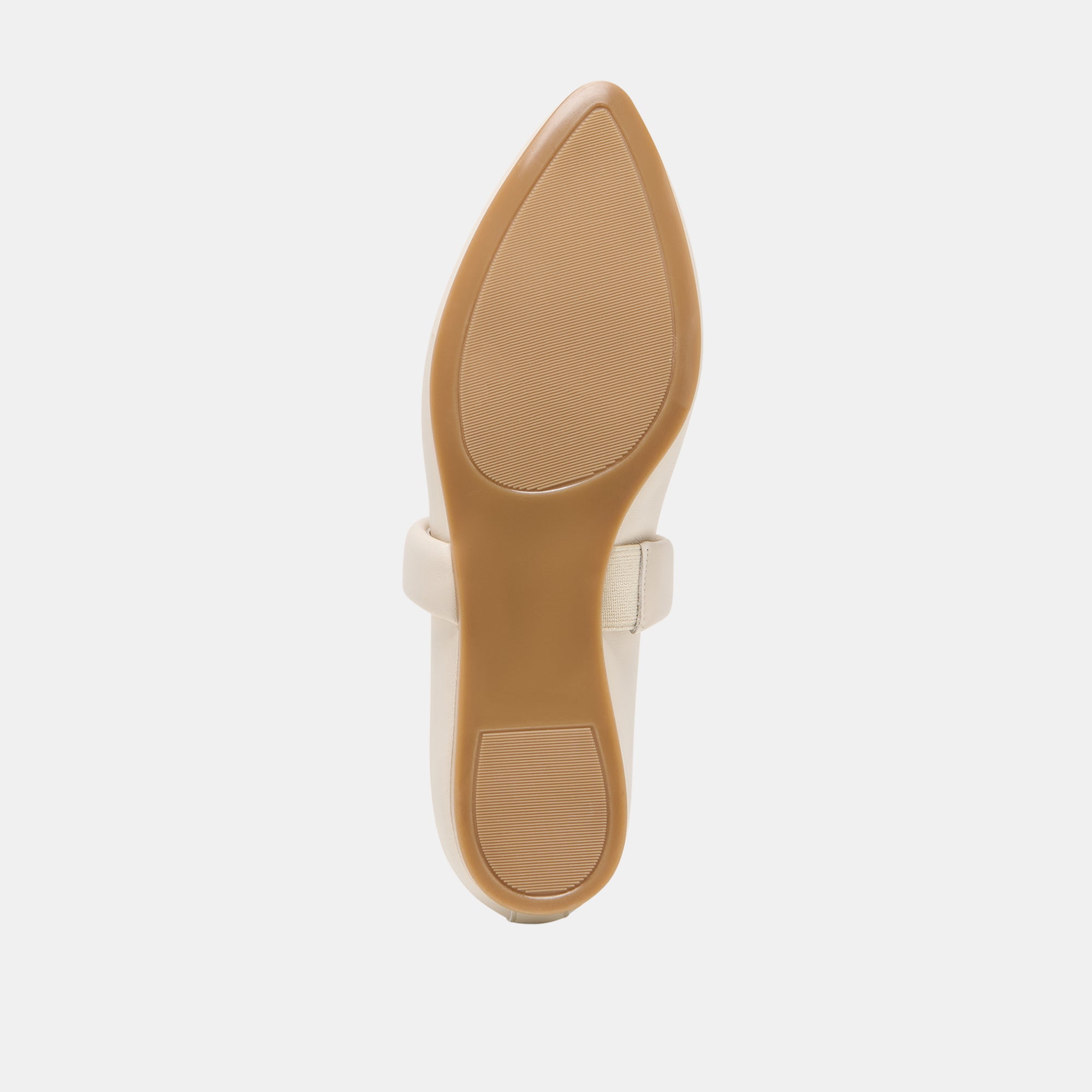 FERA BALLET FLATS OFF WHITE LEATHER - Image 9