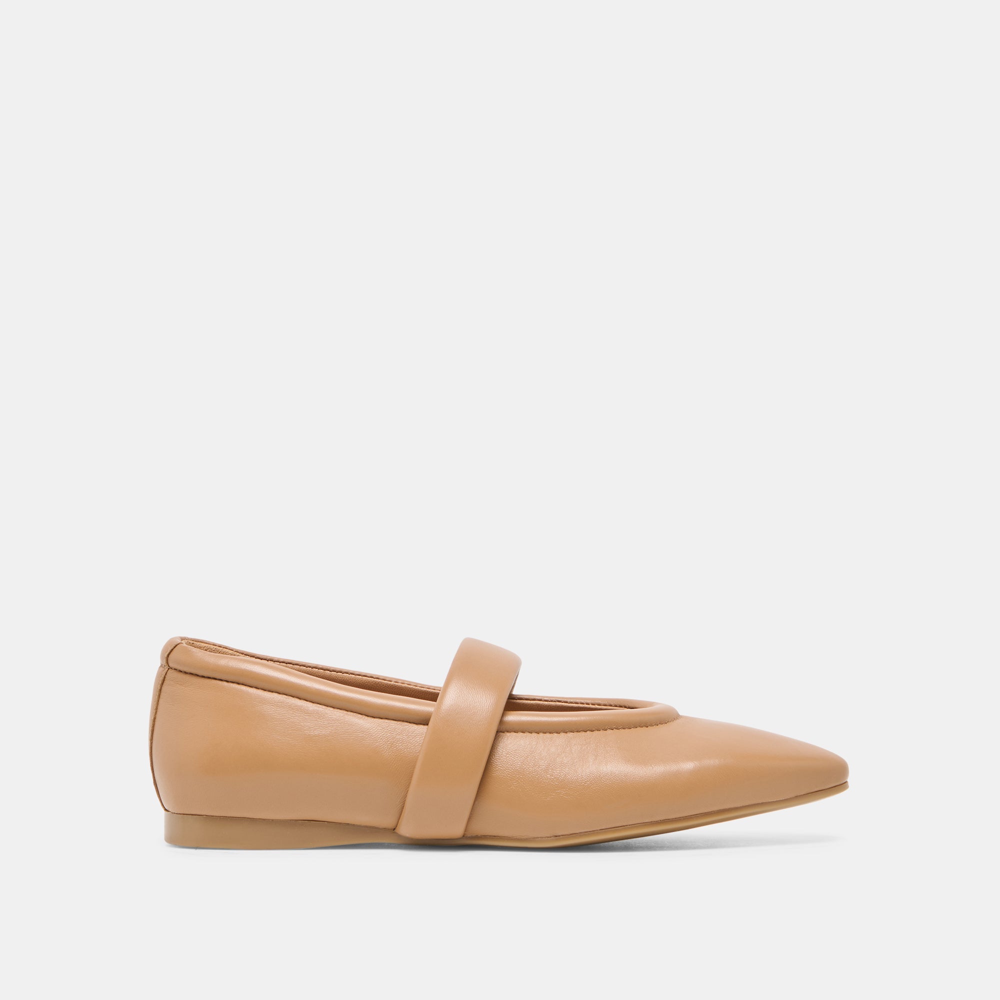 FERA BALLET FLATS TAN LEATHER