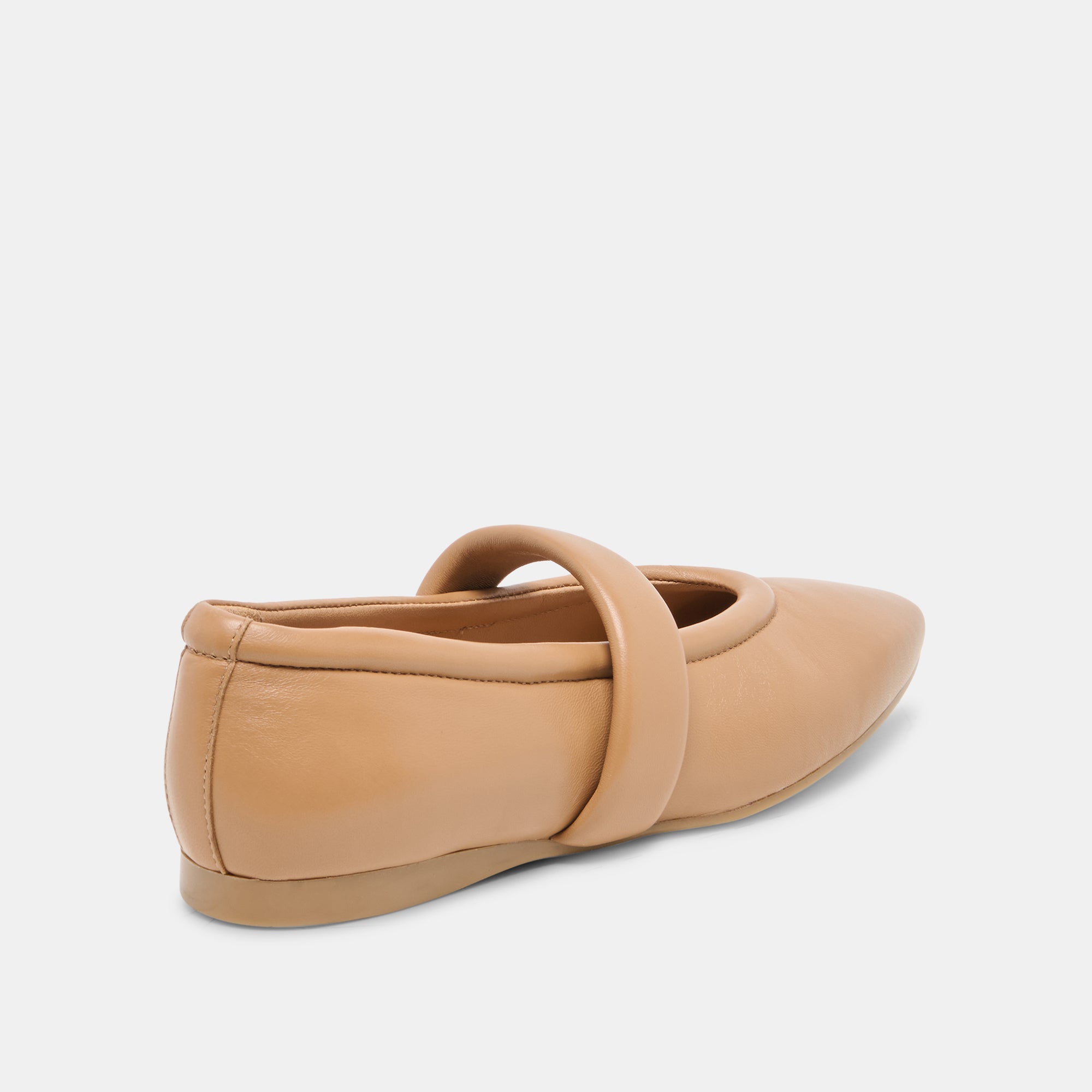 FERA BALLET FLATS TAN LEATHER - Image 3