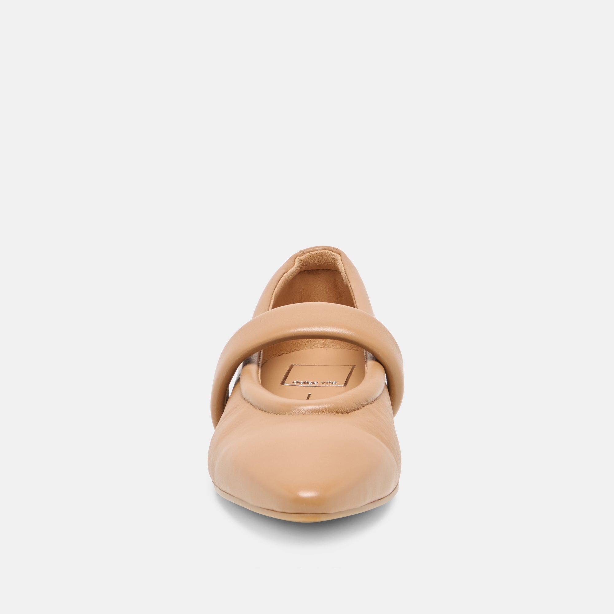 FERA BALLET FLATS TAN LEATHER - Image 6