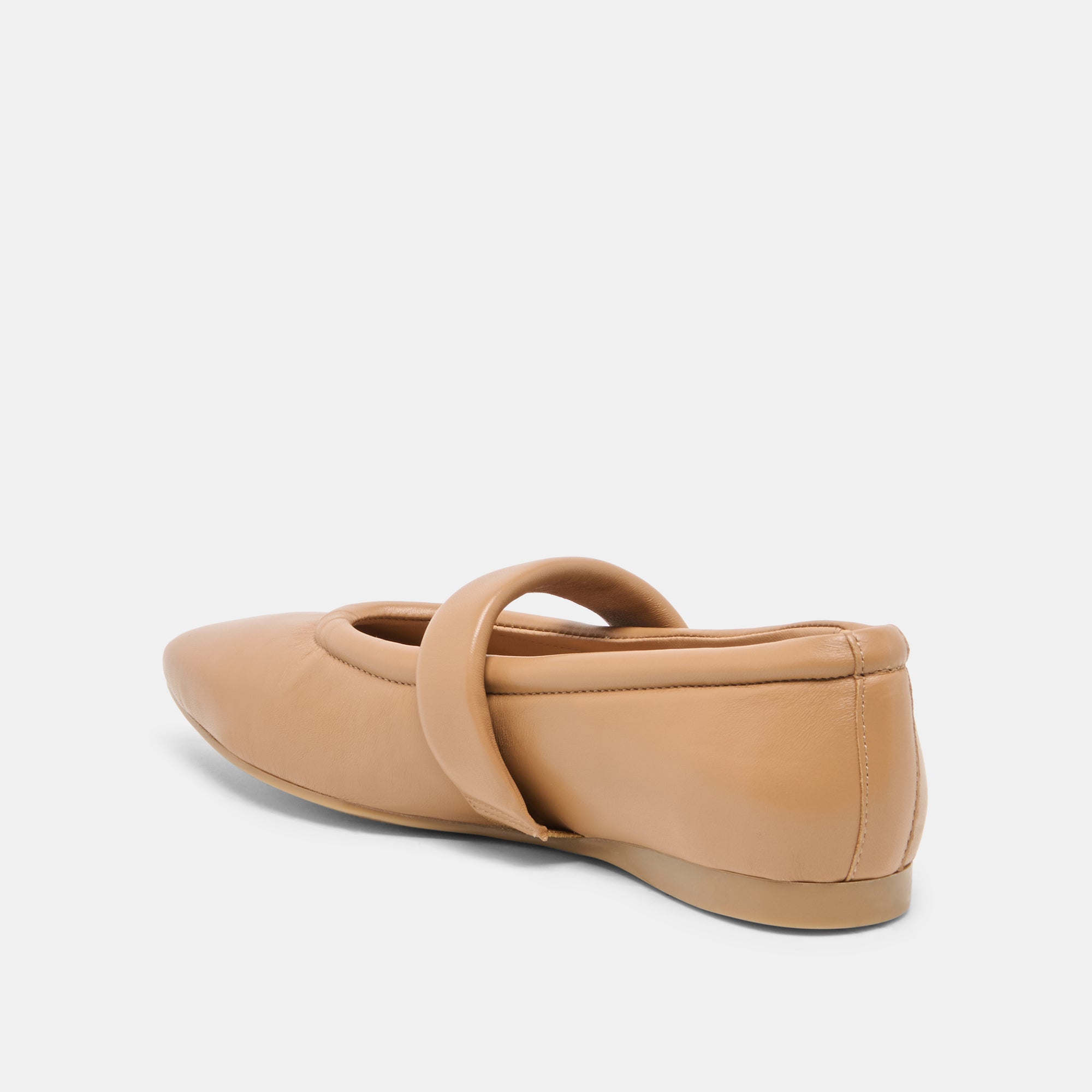 FERA BALLET FLATS TAN LEATHER - Image 5