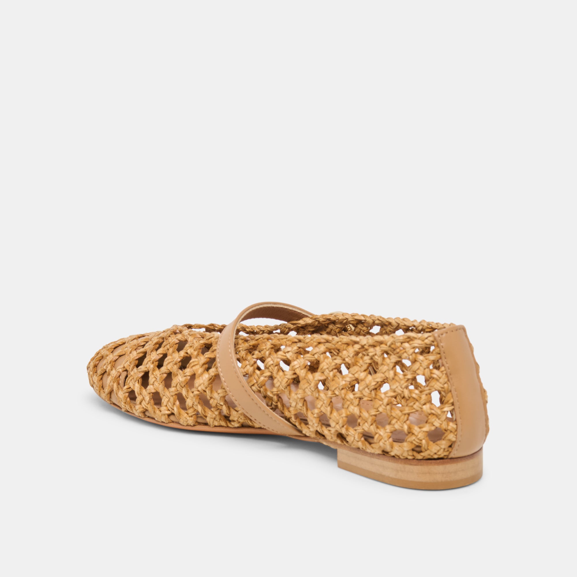 DOVER BALLET FLATS TAN WOVEN STELLA - Image 5