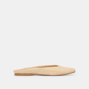 EILA FLATS LT NATURAL RAFFIA