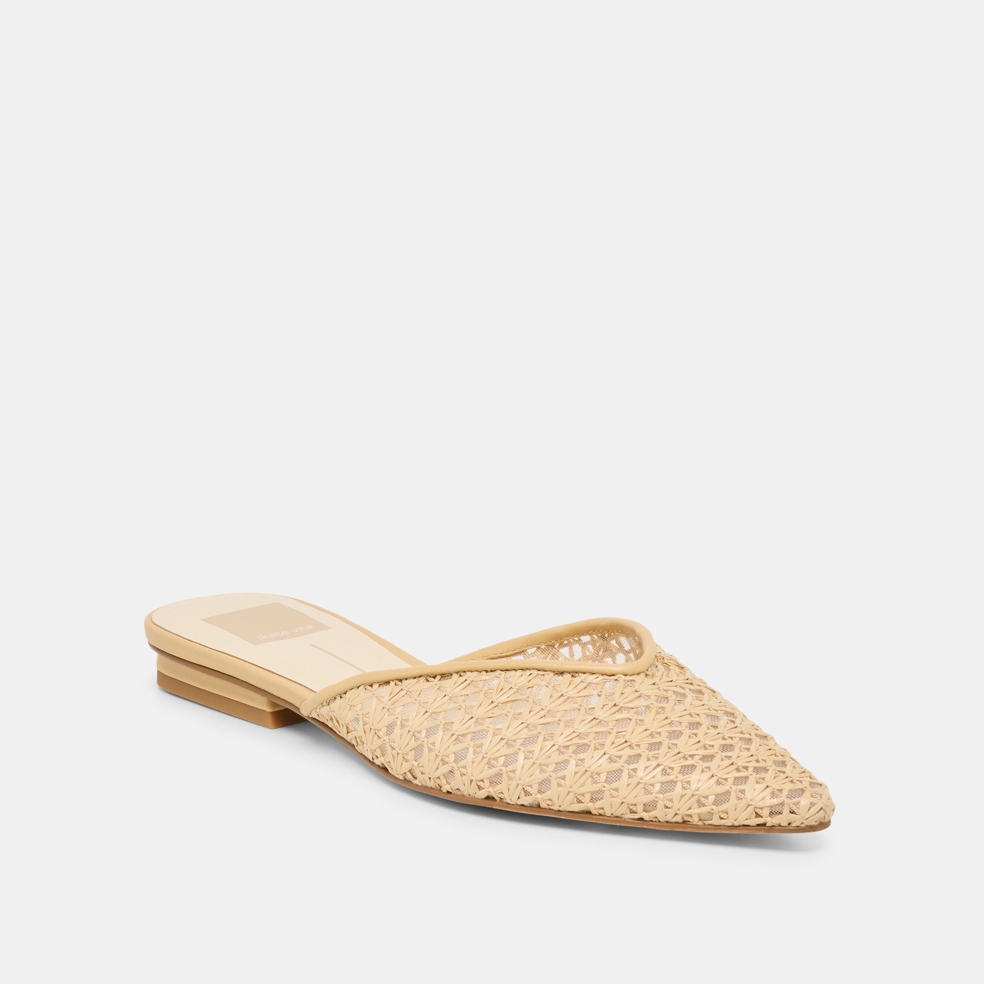 ELM FLATS NATURAL CROSS HATCH RAFFIA - Image 2