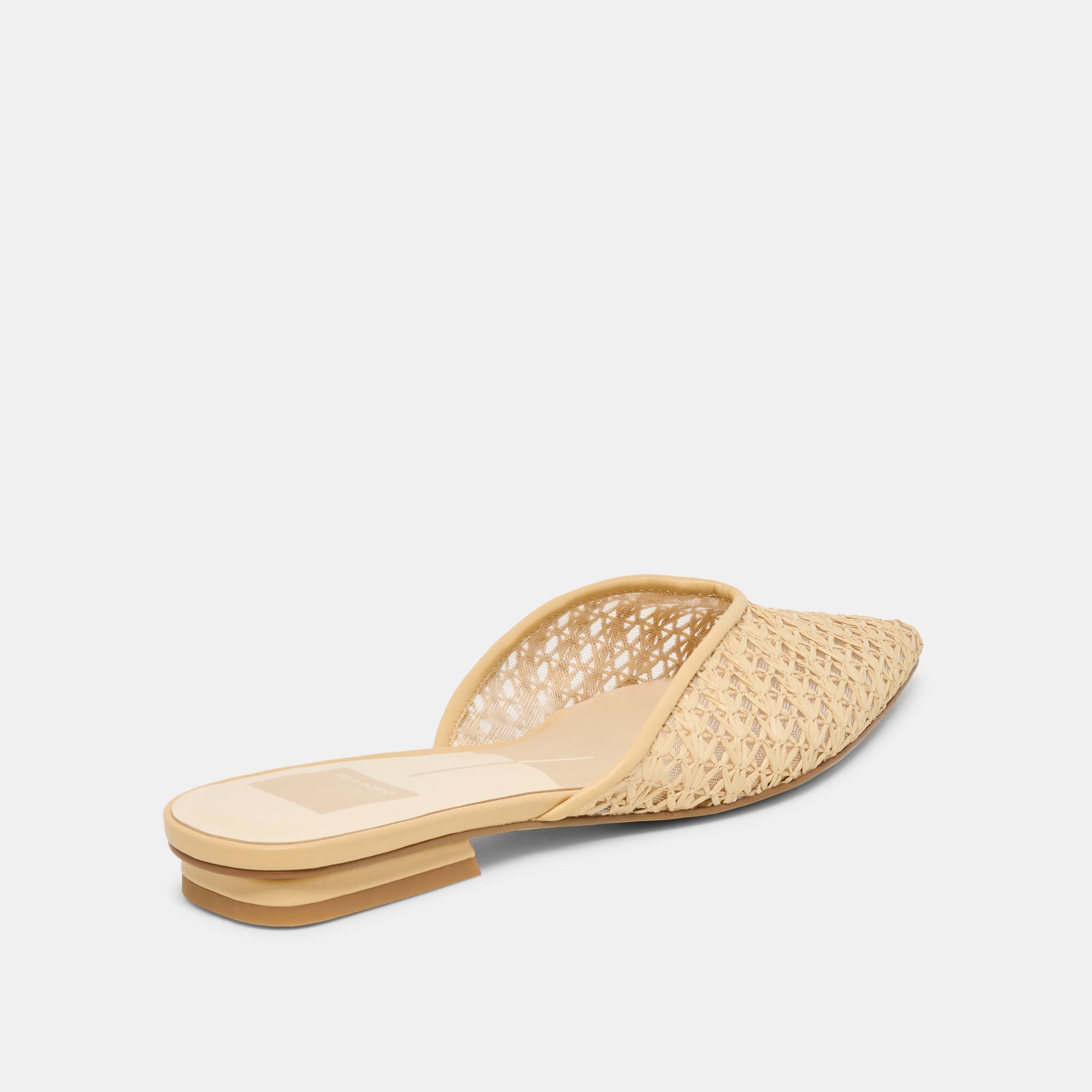 ELM FLATS NATURAL CROSS HATCH RAFFIA - Image 3