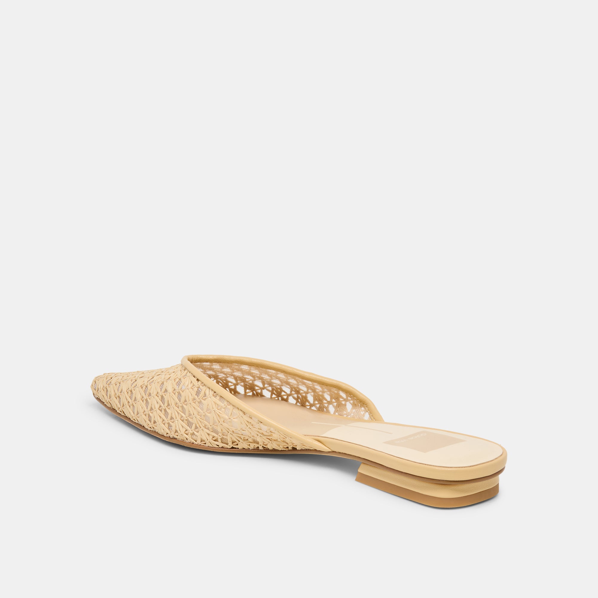 ELM FLATS NATURAL CROSS HATCH RAFFIA - Image 5