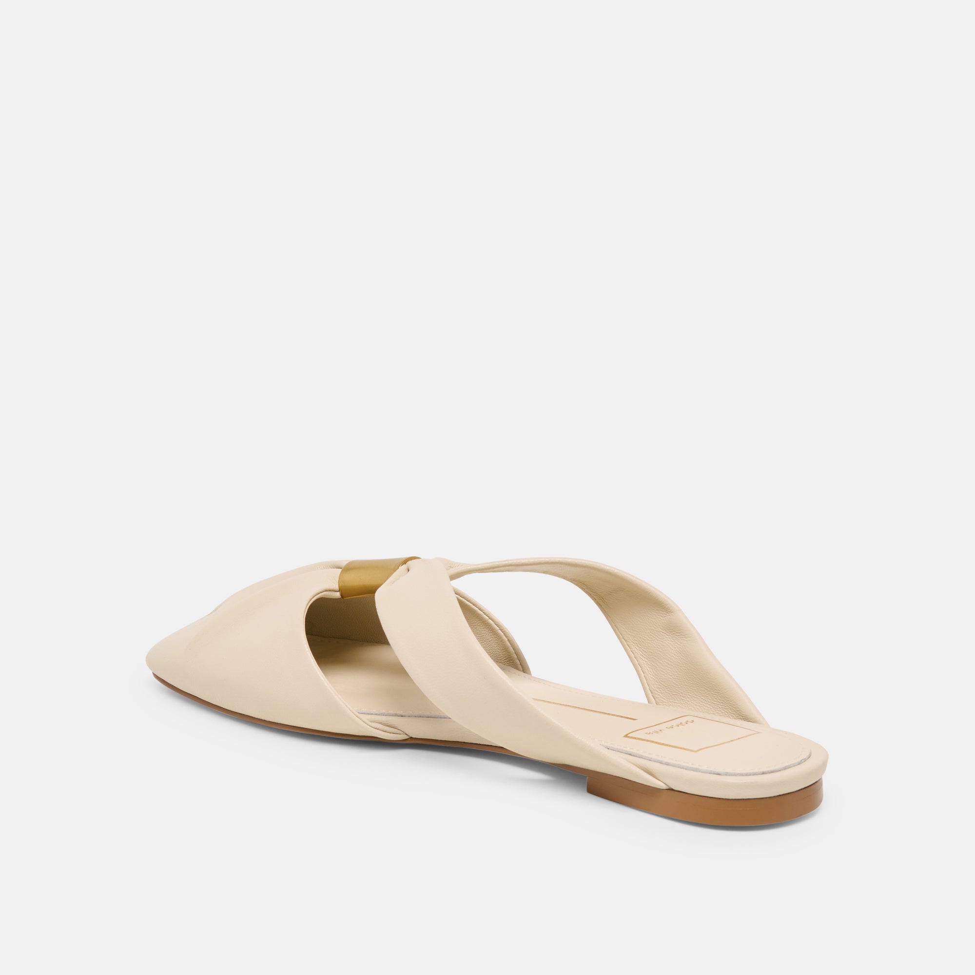 FRANEY FLATS WHITE LEATHER - Image 5