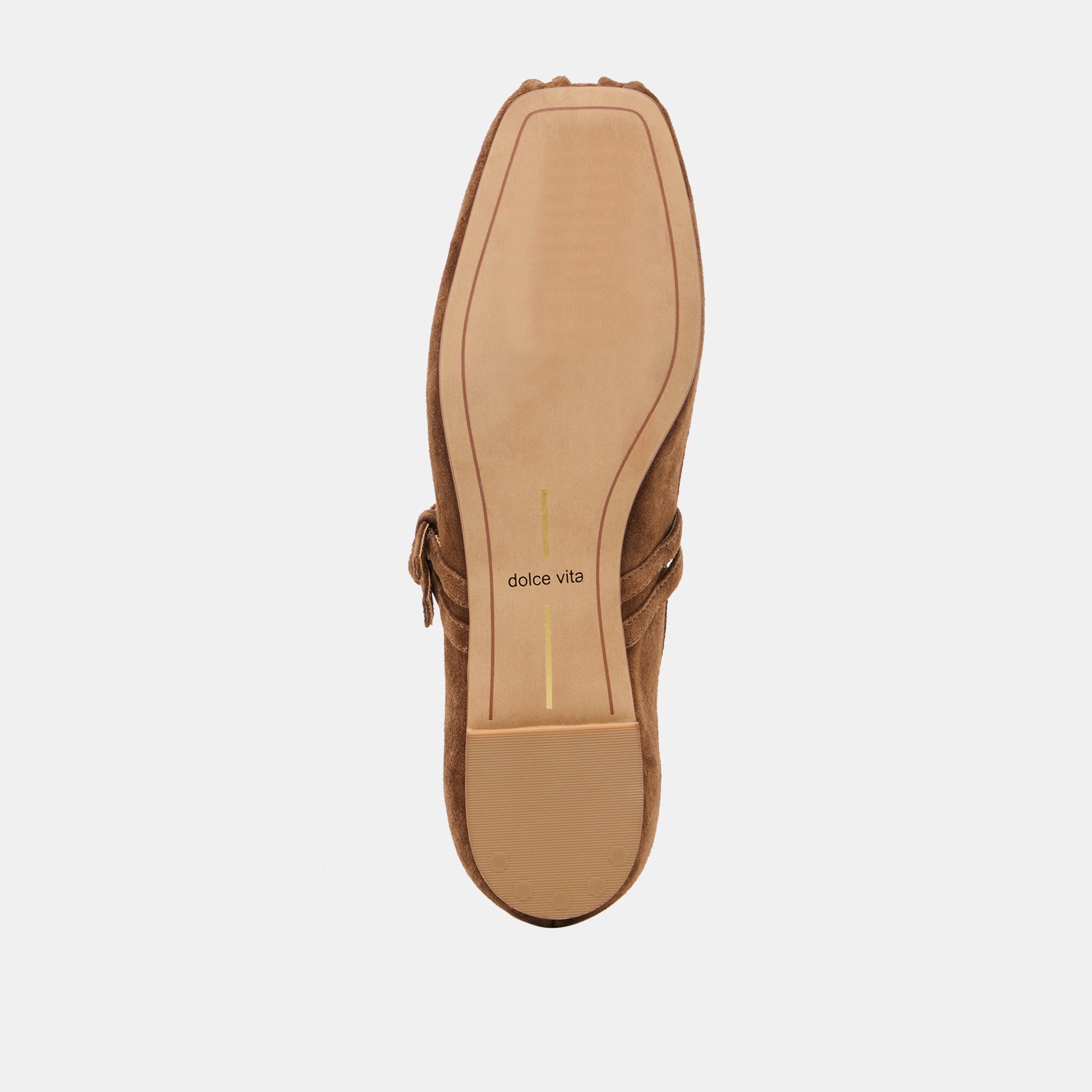 GIBSEN BALLET FLATS COCOA SUEDE - Image 9