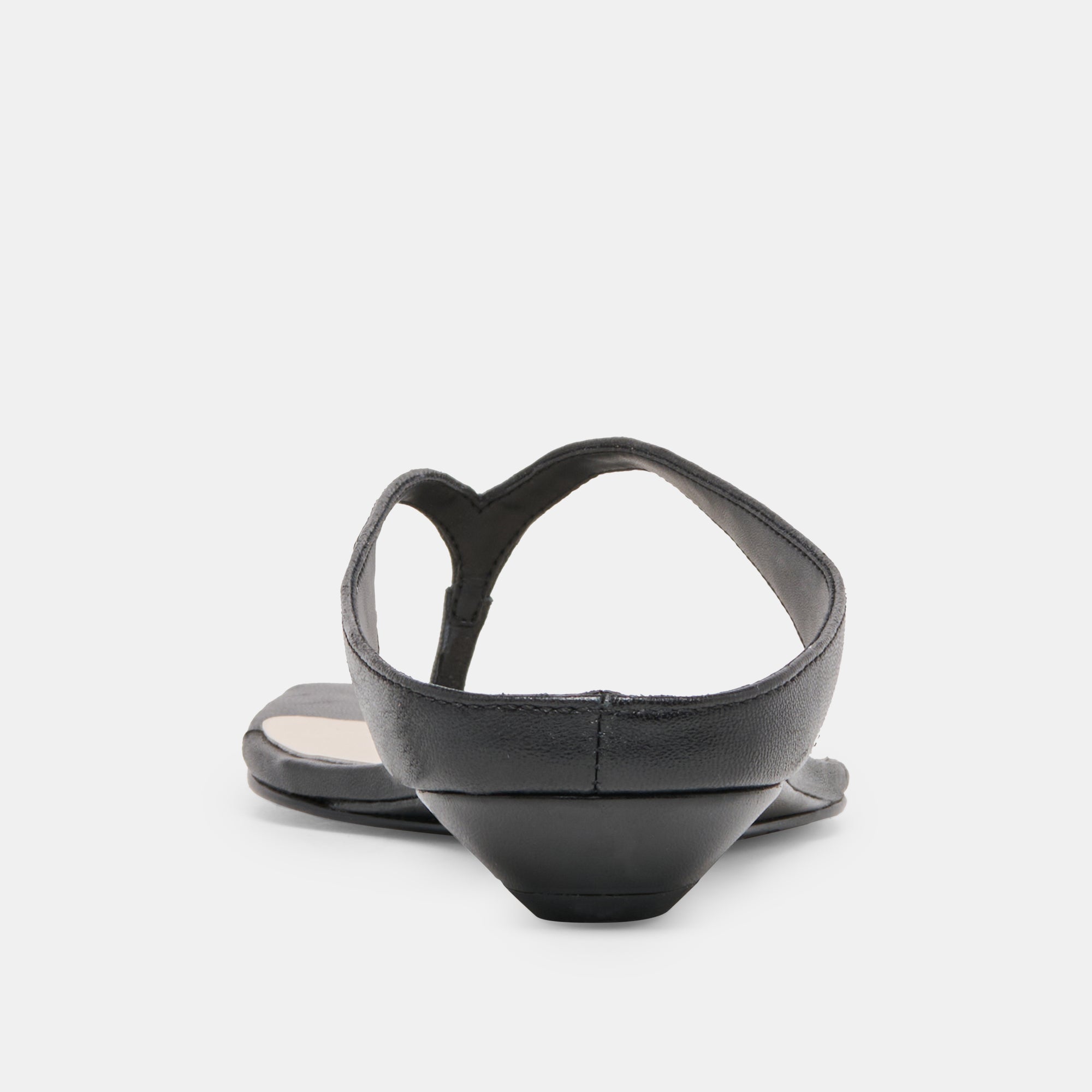 GIZEL SANDALS BLACK LEATHER - Image 7