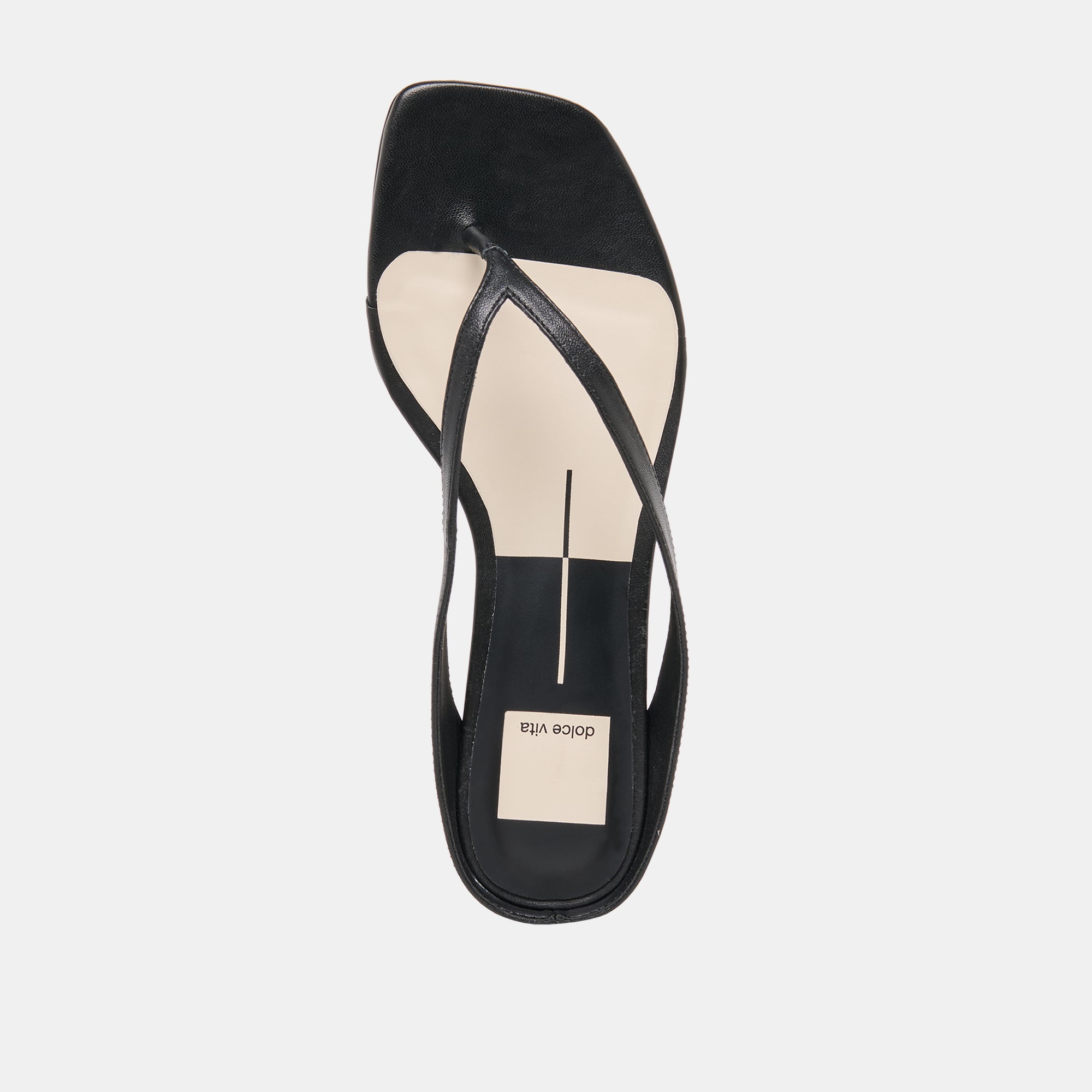 GIZEL SANDALS BLACK LEATHER - Image 8
