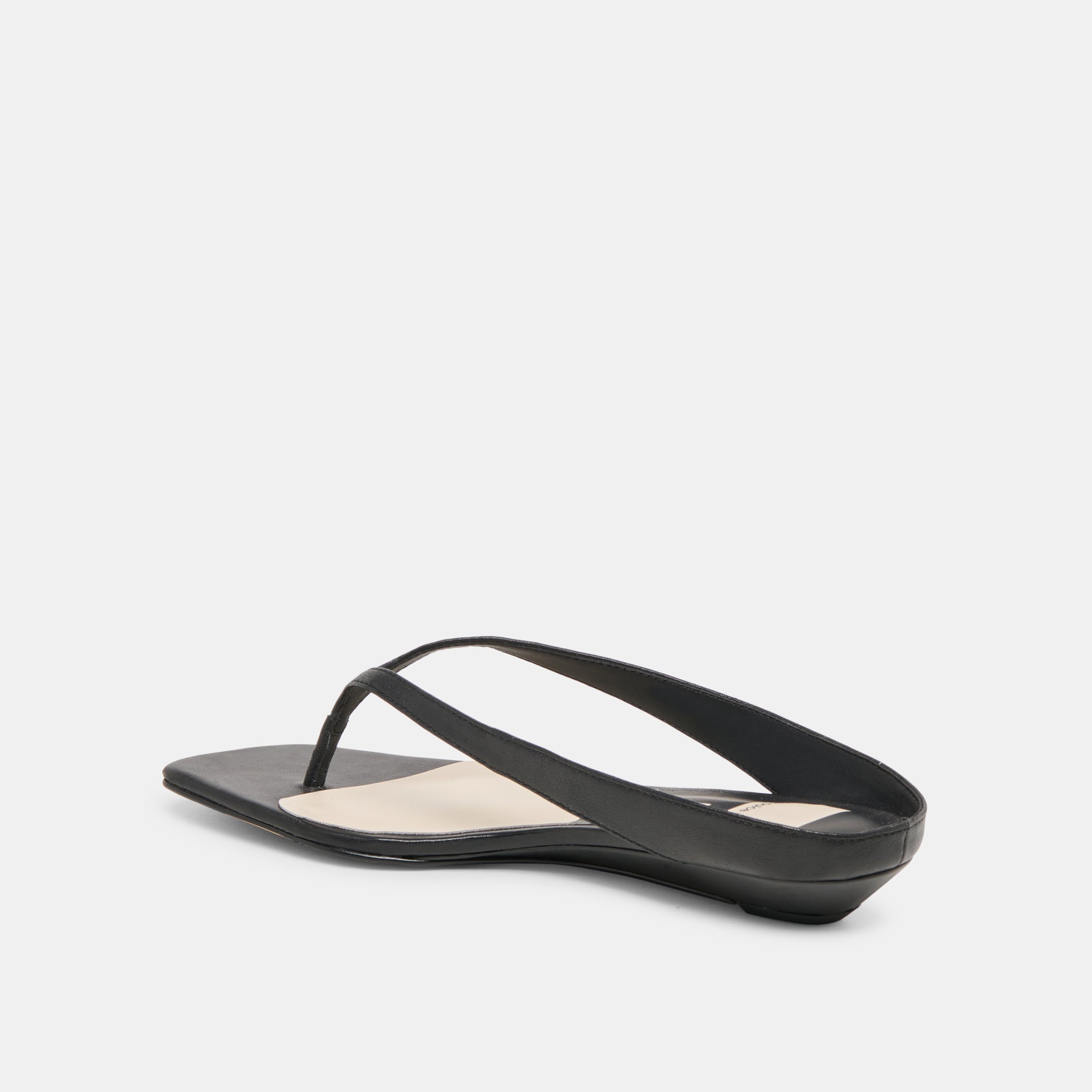 GIZEL SANDALS BLACK LEATHER - Image 5