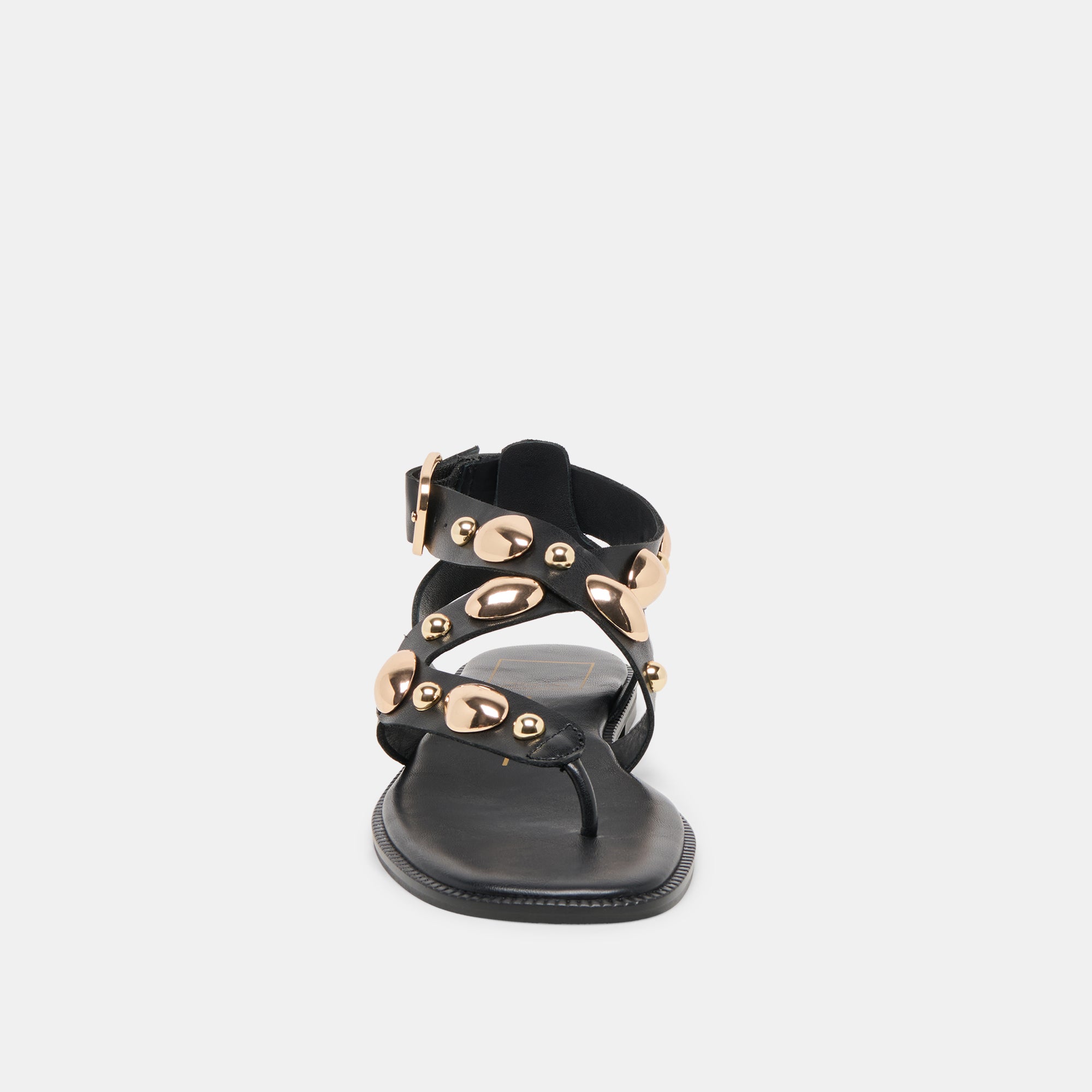 JAYDE SANDALS BLACK LEATHER - Image 8