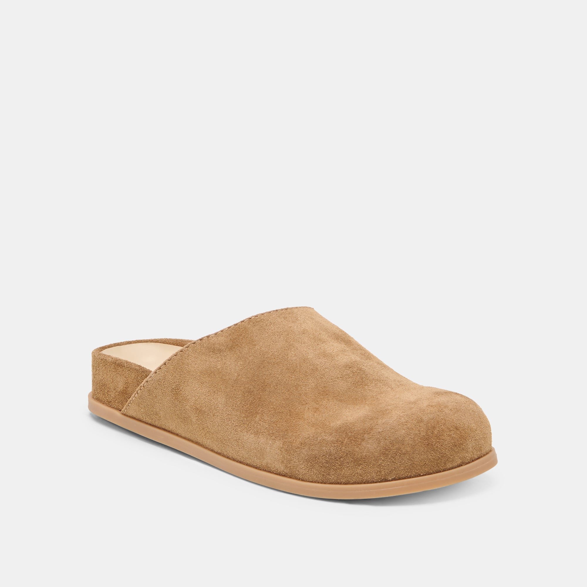 JONEY FLATS LT BROWN SUEDE - Image 3