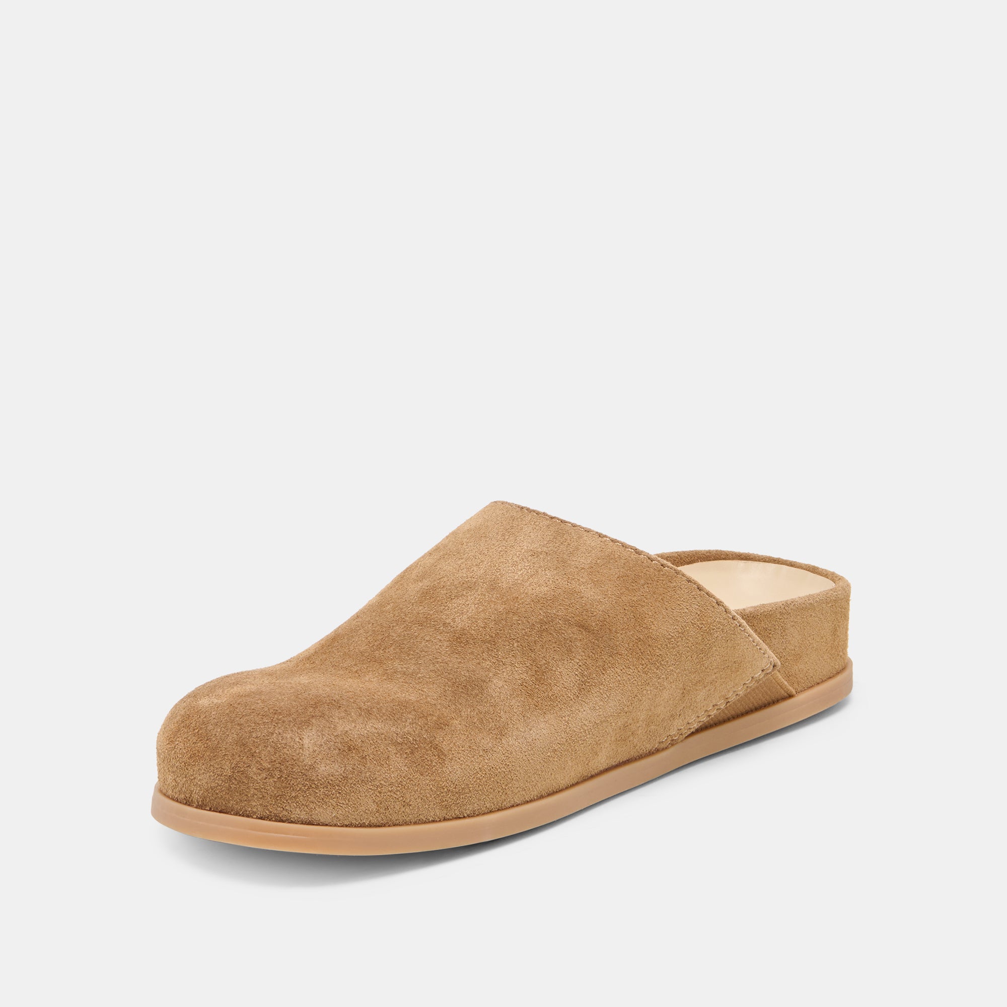 JONEY FLATS LT BROWN SUEDE - Image 6