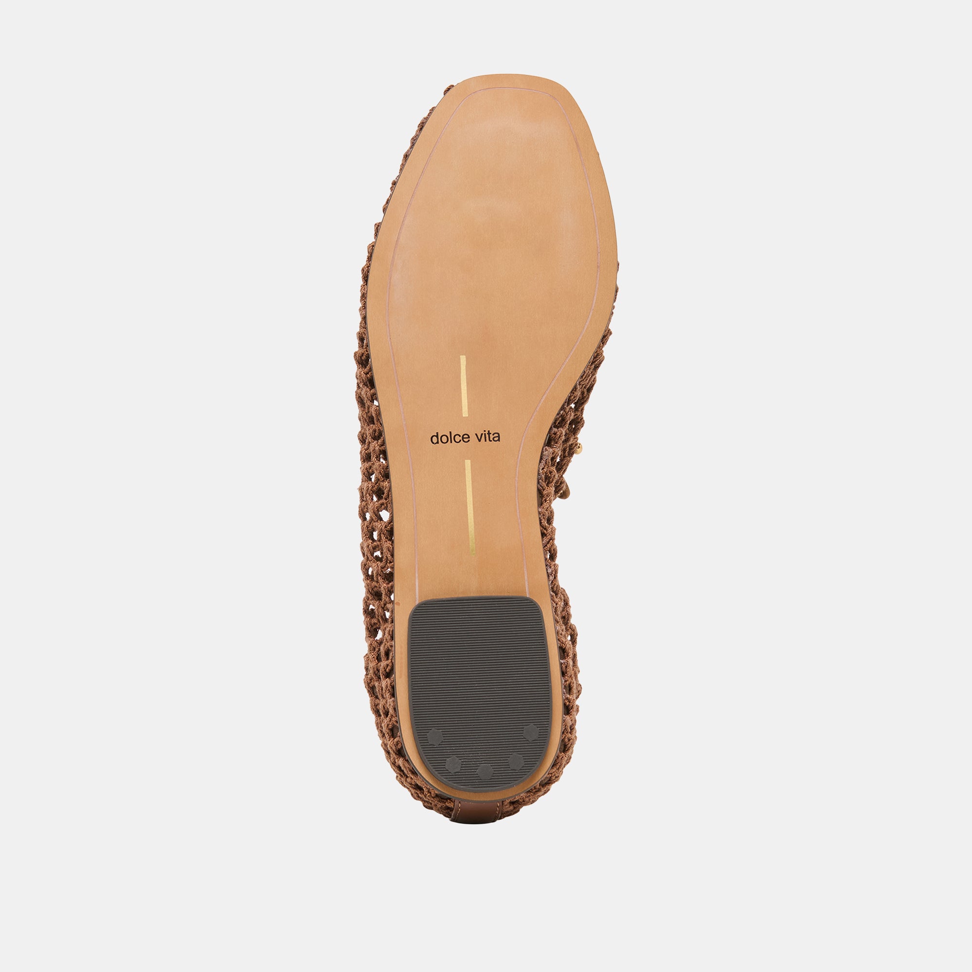 KAYLYN FLATS DK BROWN CROCHET - Image 9
