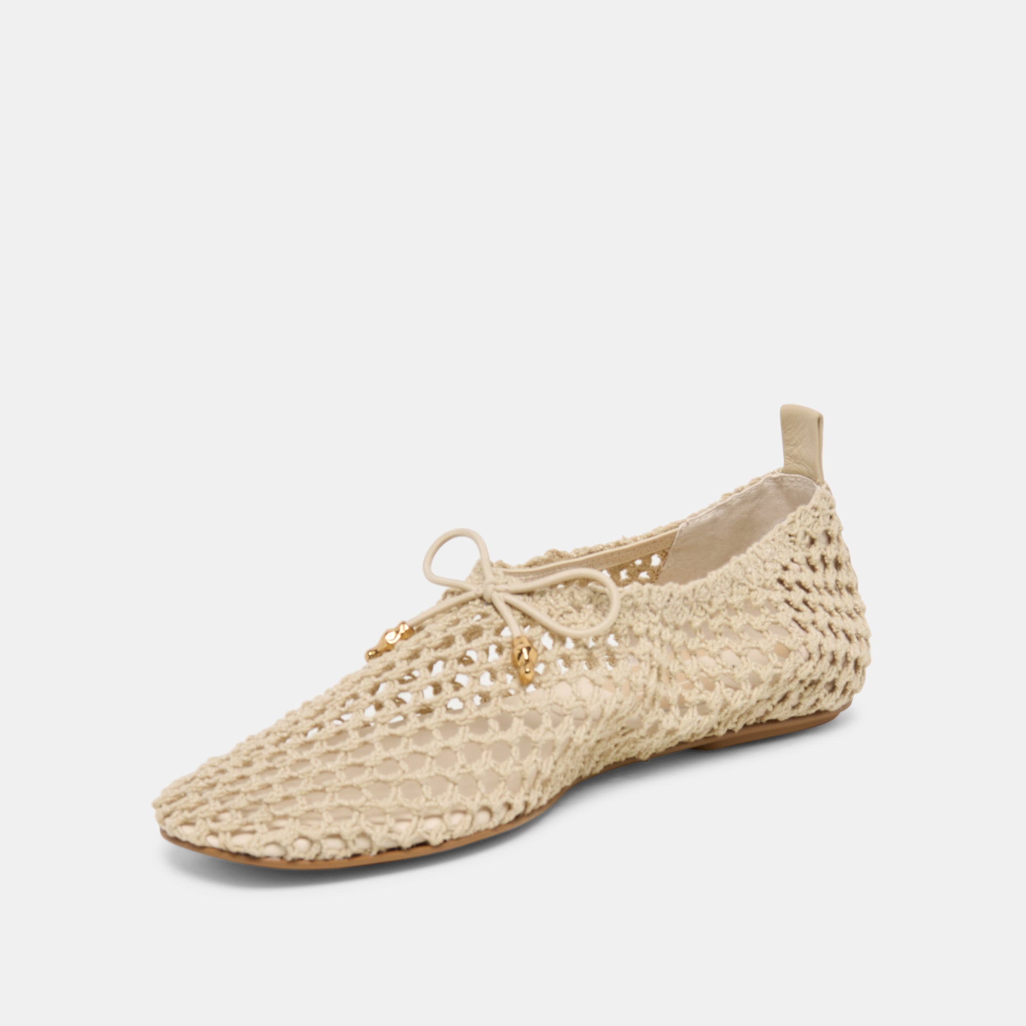 KAYLYN FLATS OATMEAL CROCHET - Image 9