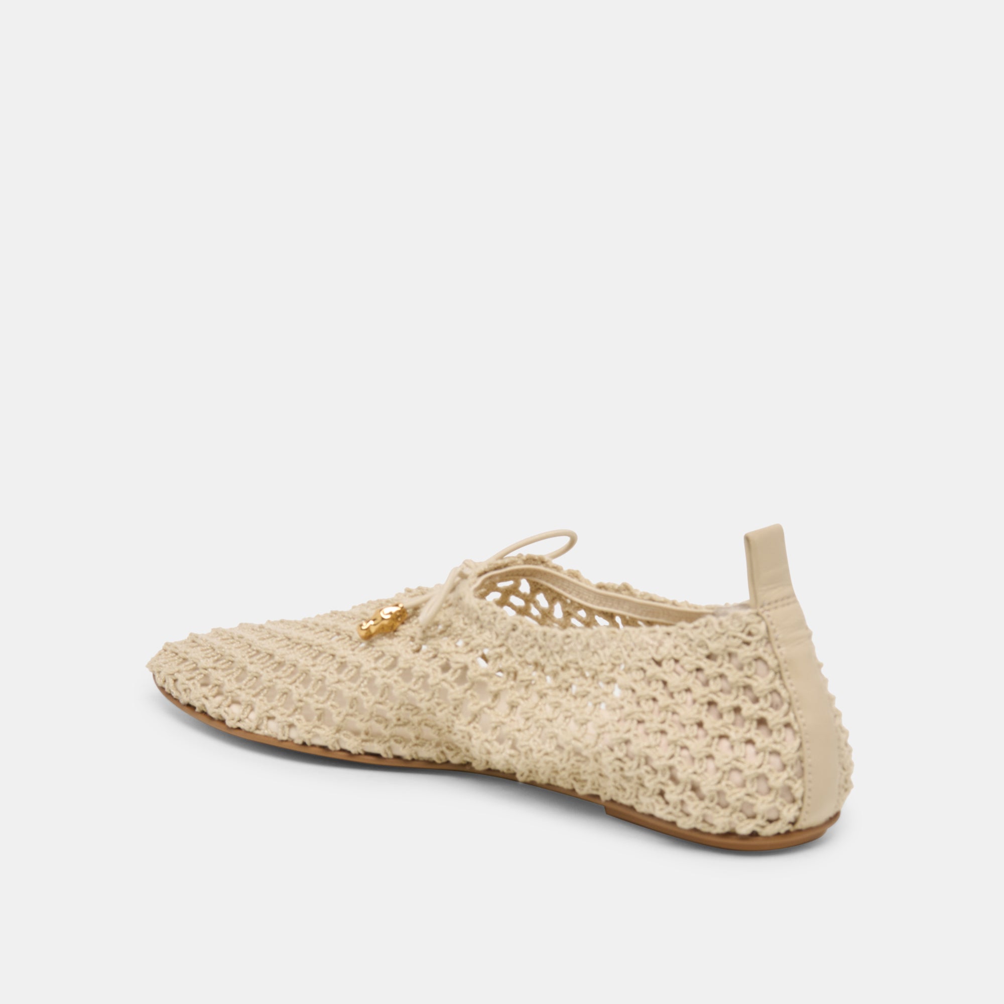 KAYLYN FLATS OATMEAL CROCHET - Image 10