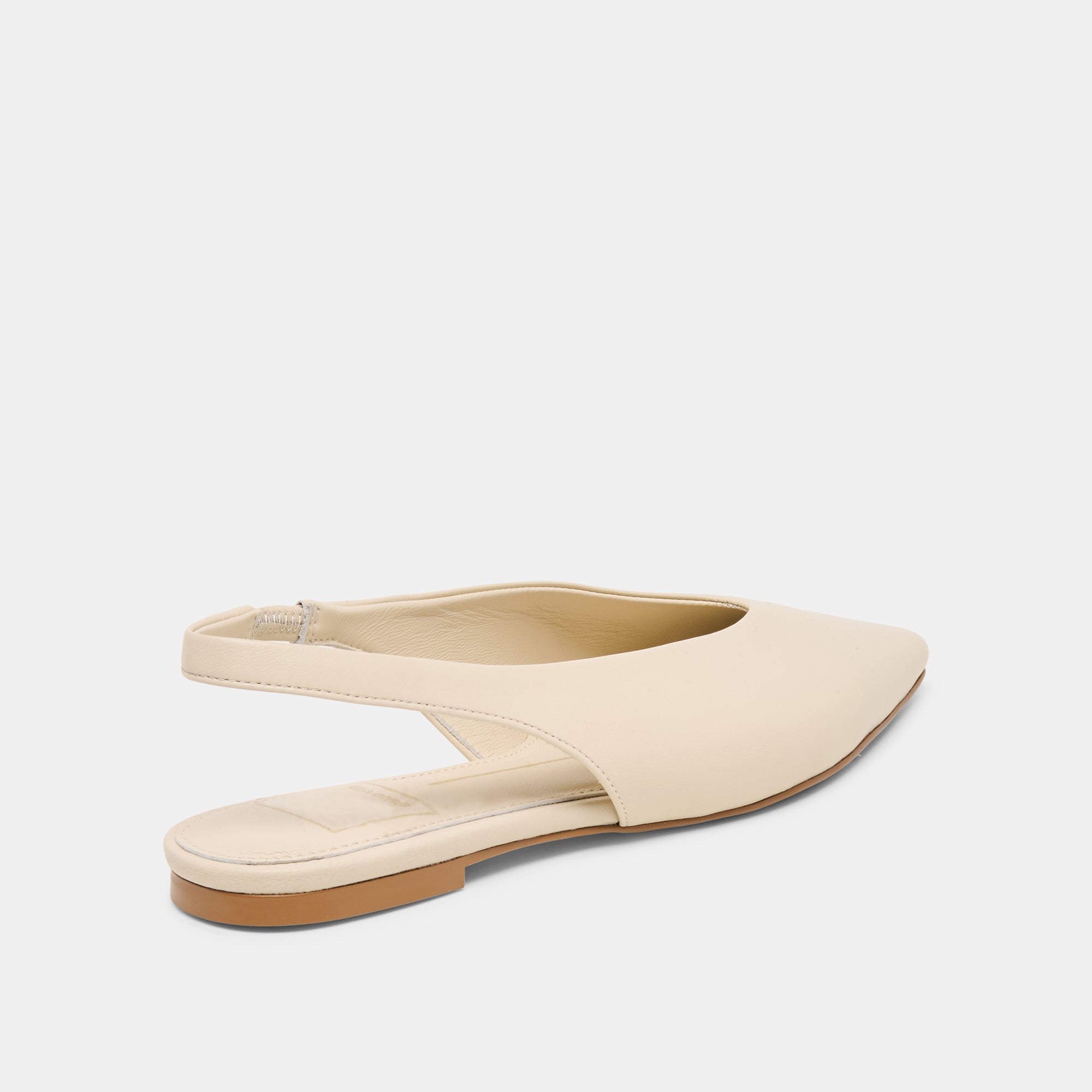 KENDLE FLATS WHITE LEATHER - Image 3