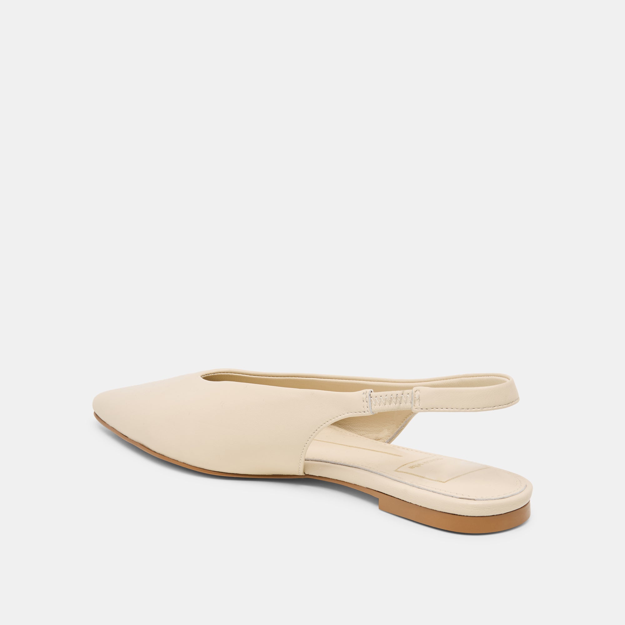 KENDLE FLATS WHITE LEATHER - Image 5