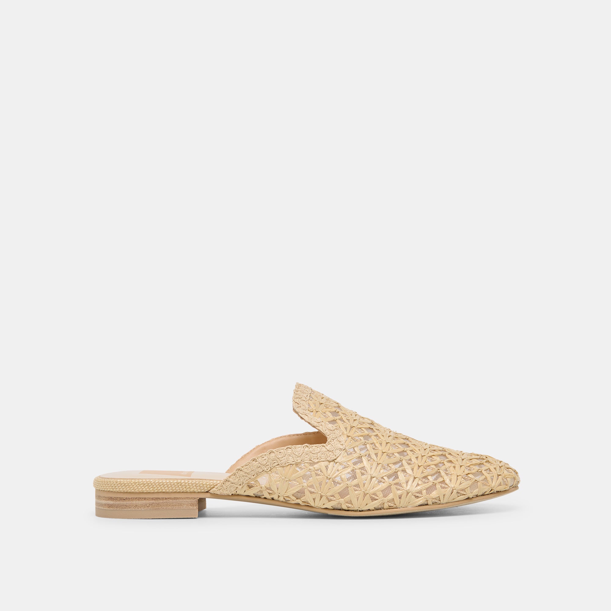 KIRT FLATS LT NATURAL CROSS HATCH RAFFIA